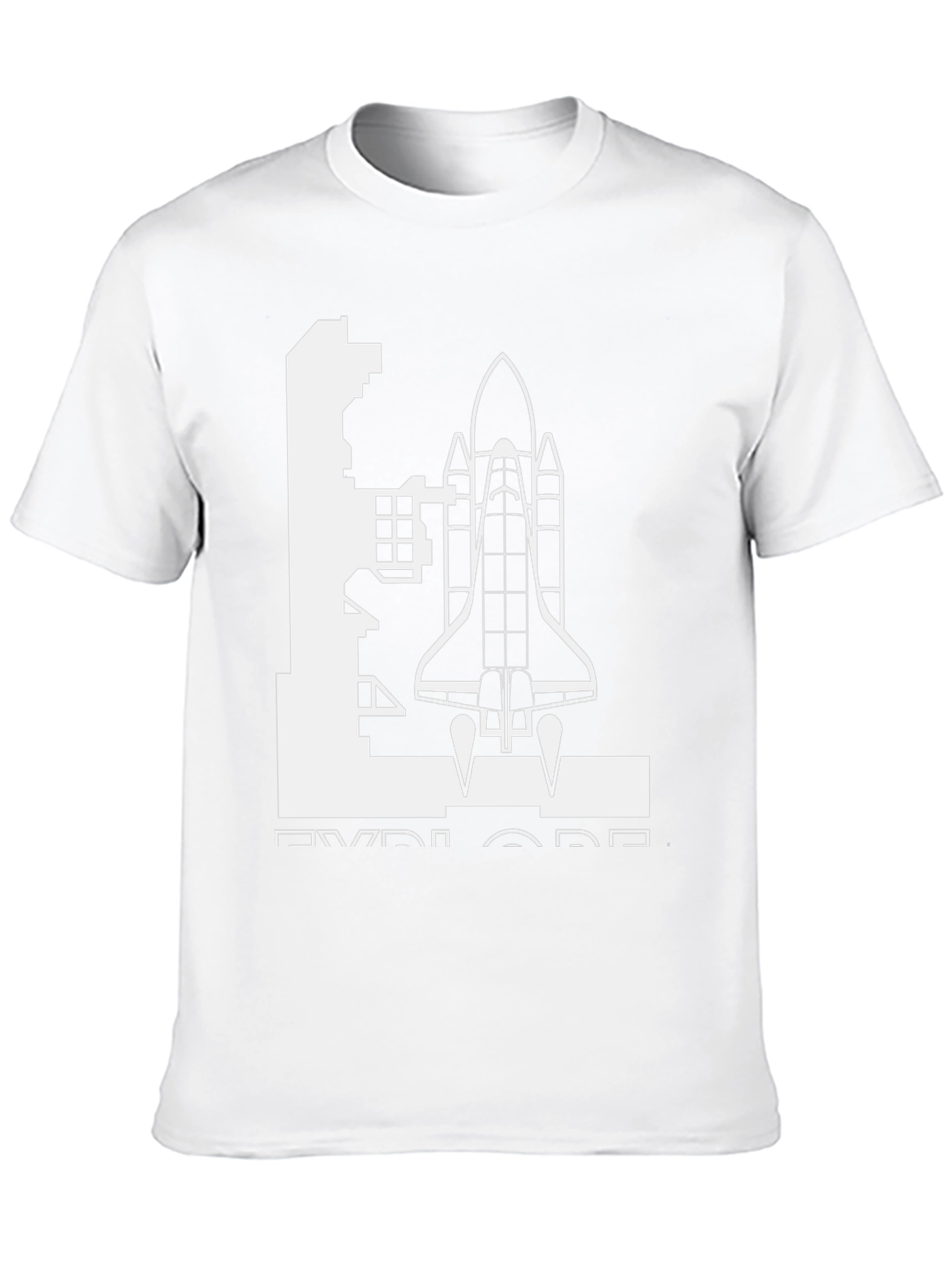 Explore Space Shuttle Graphic Tee