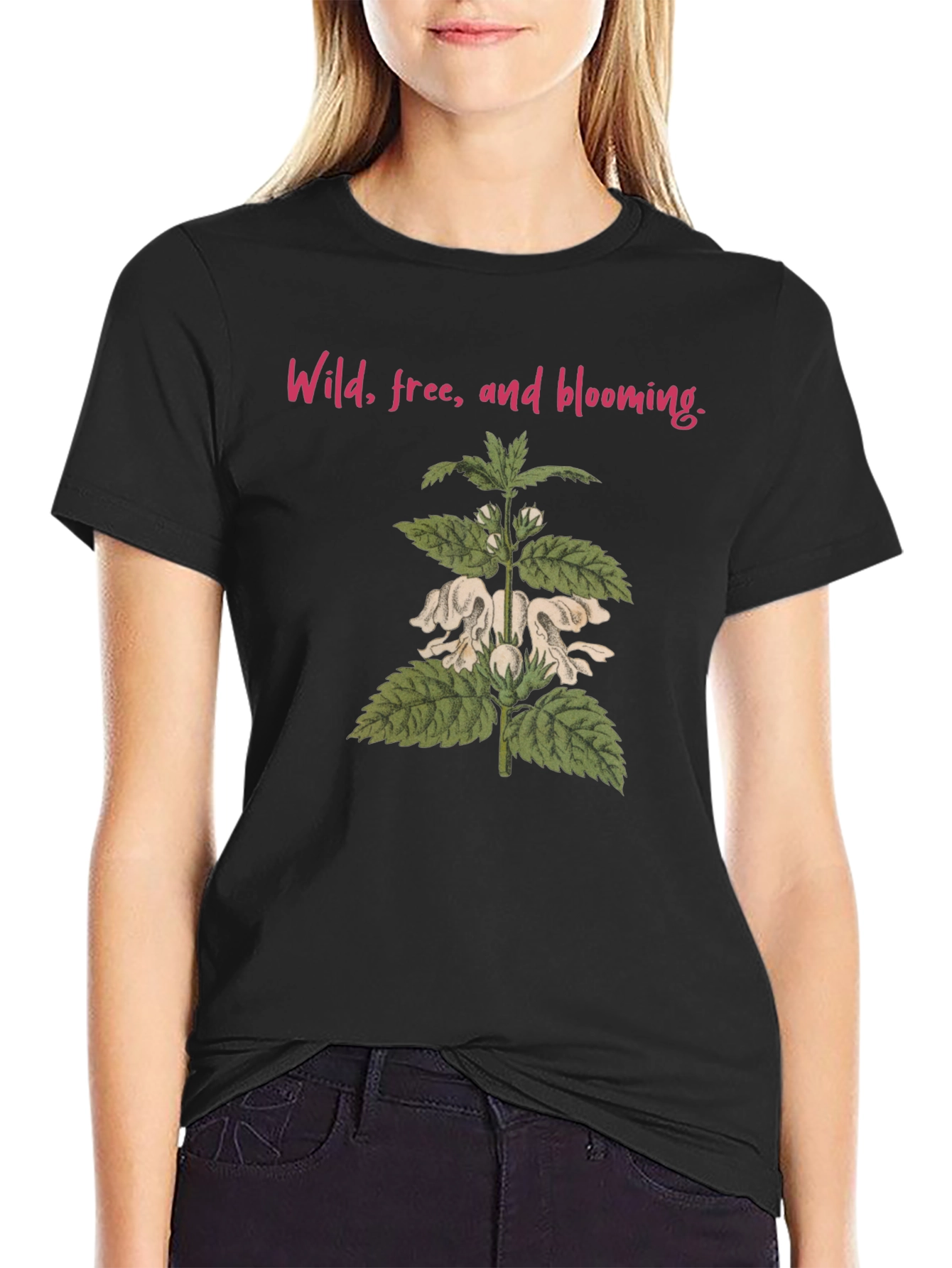 Wild Free & Blooming Graphic T-Shirt
