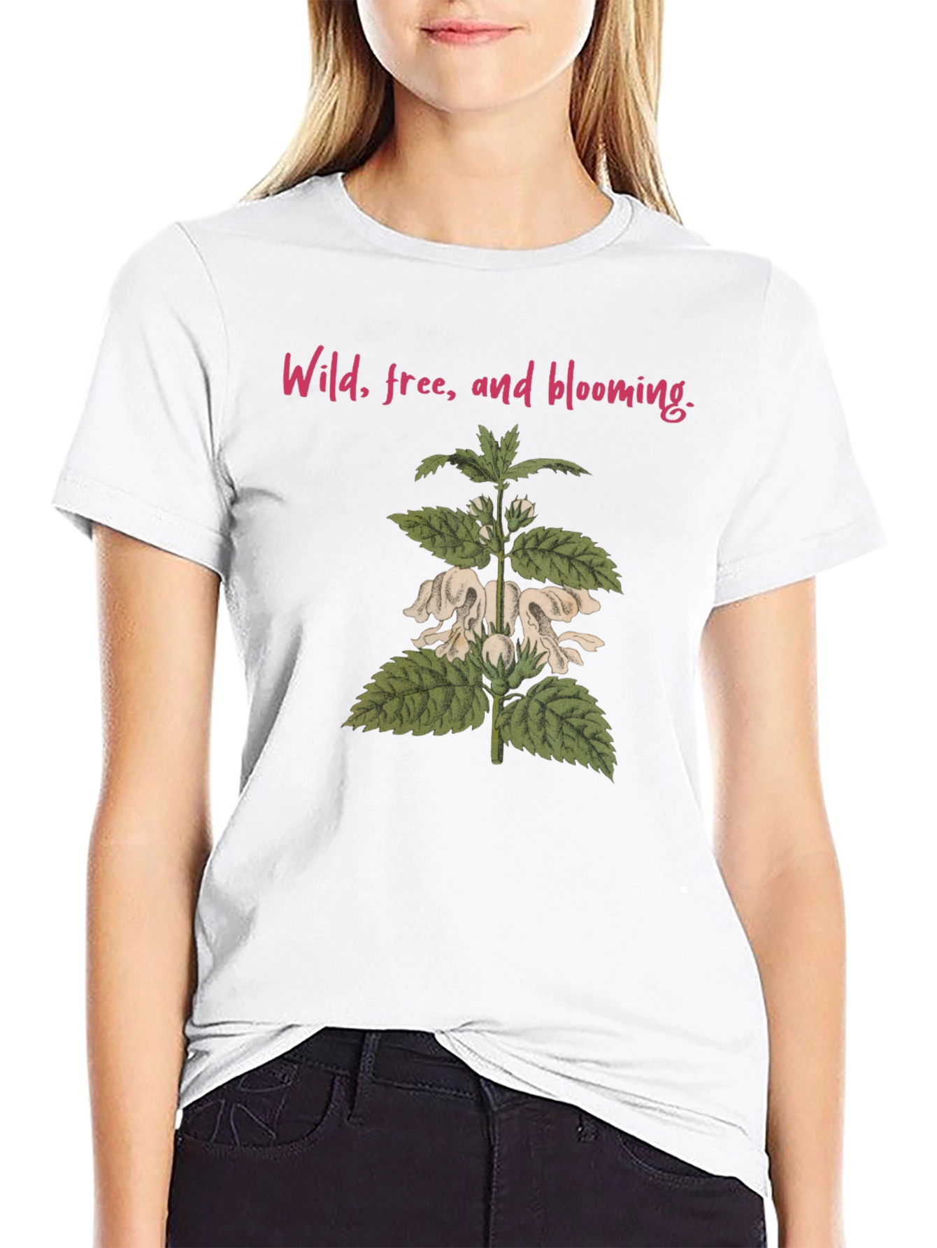 Wild Free & Blooming Graphic T-Shirt