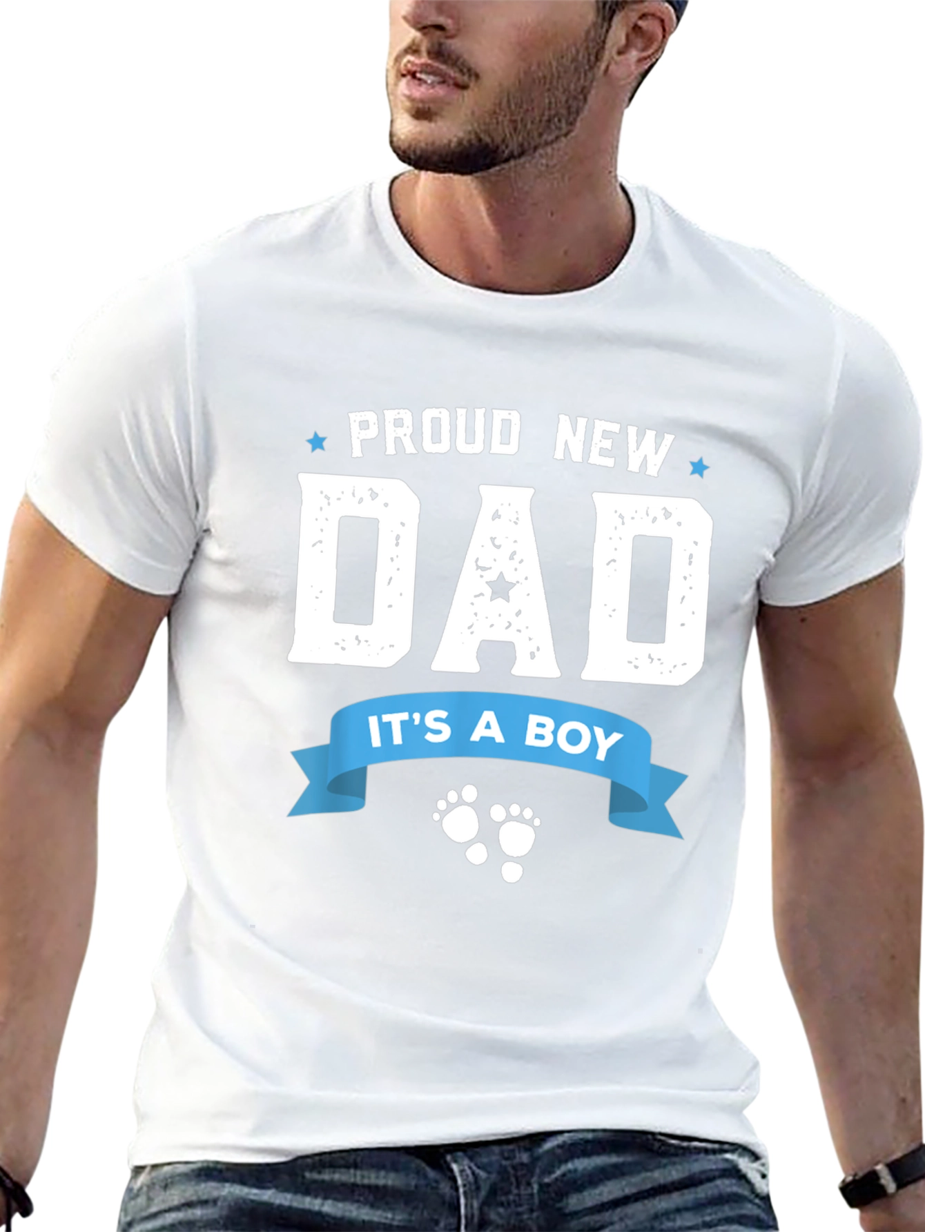 Proud New Dad T-Shirt - Its A Boy!