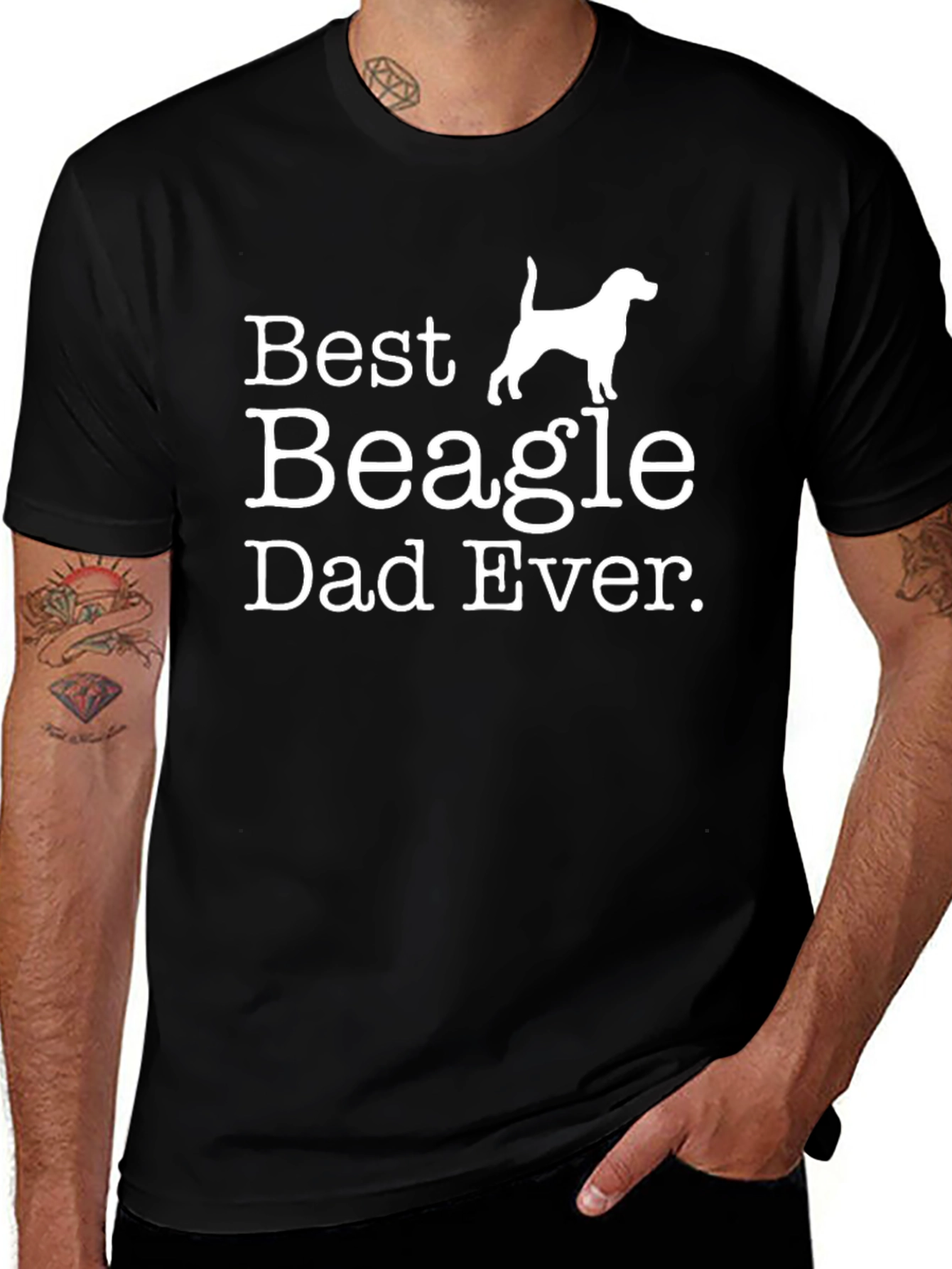 Best Beagle Dad Ever T-Shirt