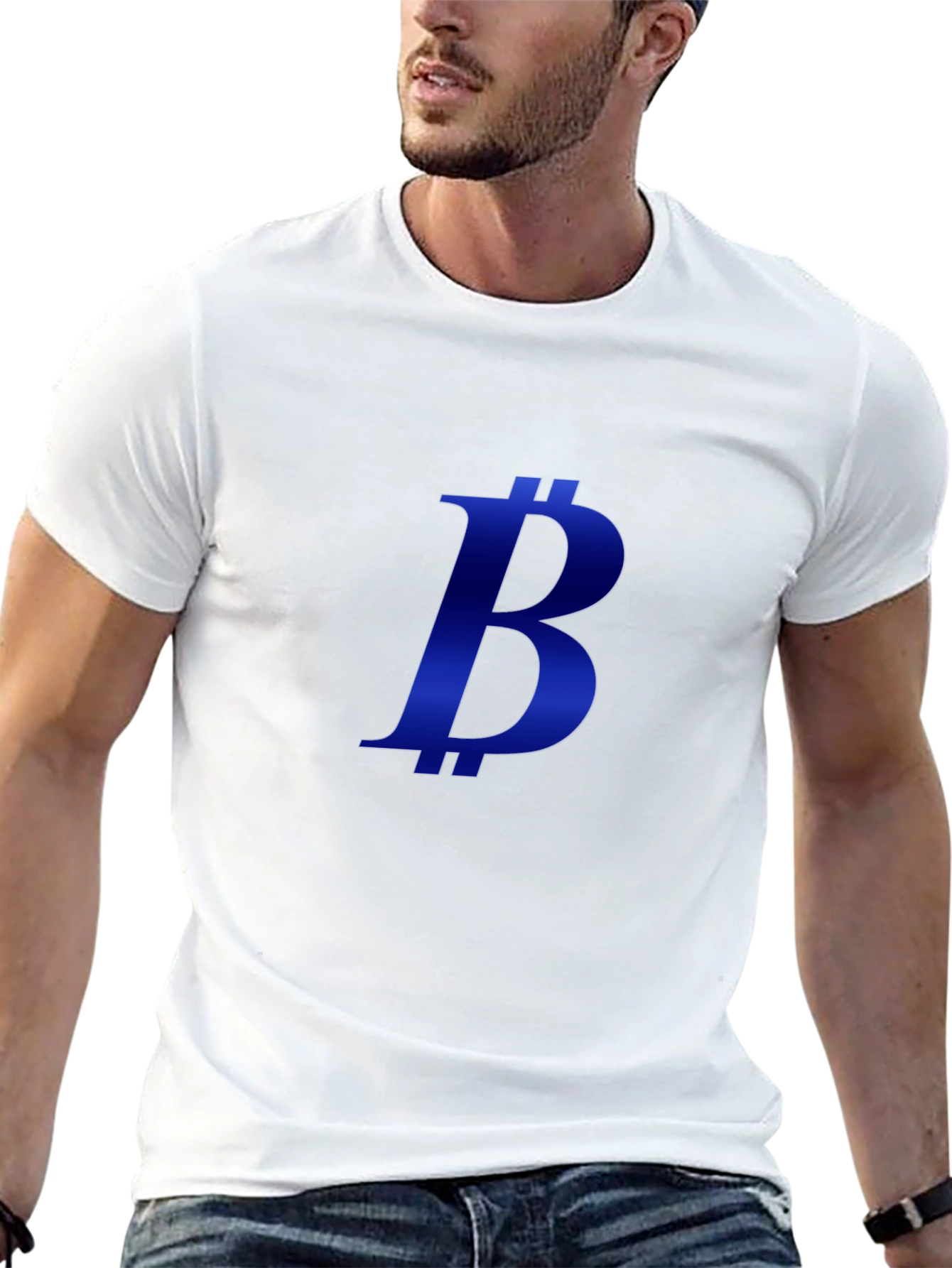 Bitcoin Logo T-Shirt - Crypto Enthusiast Style