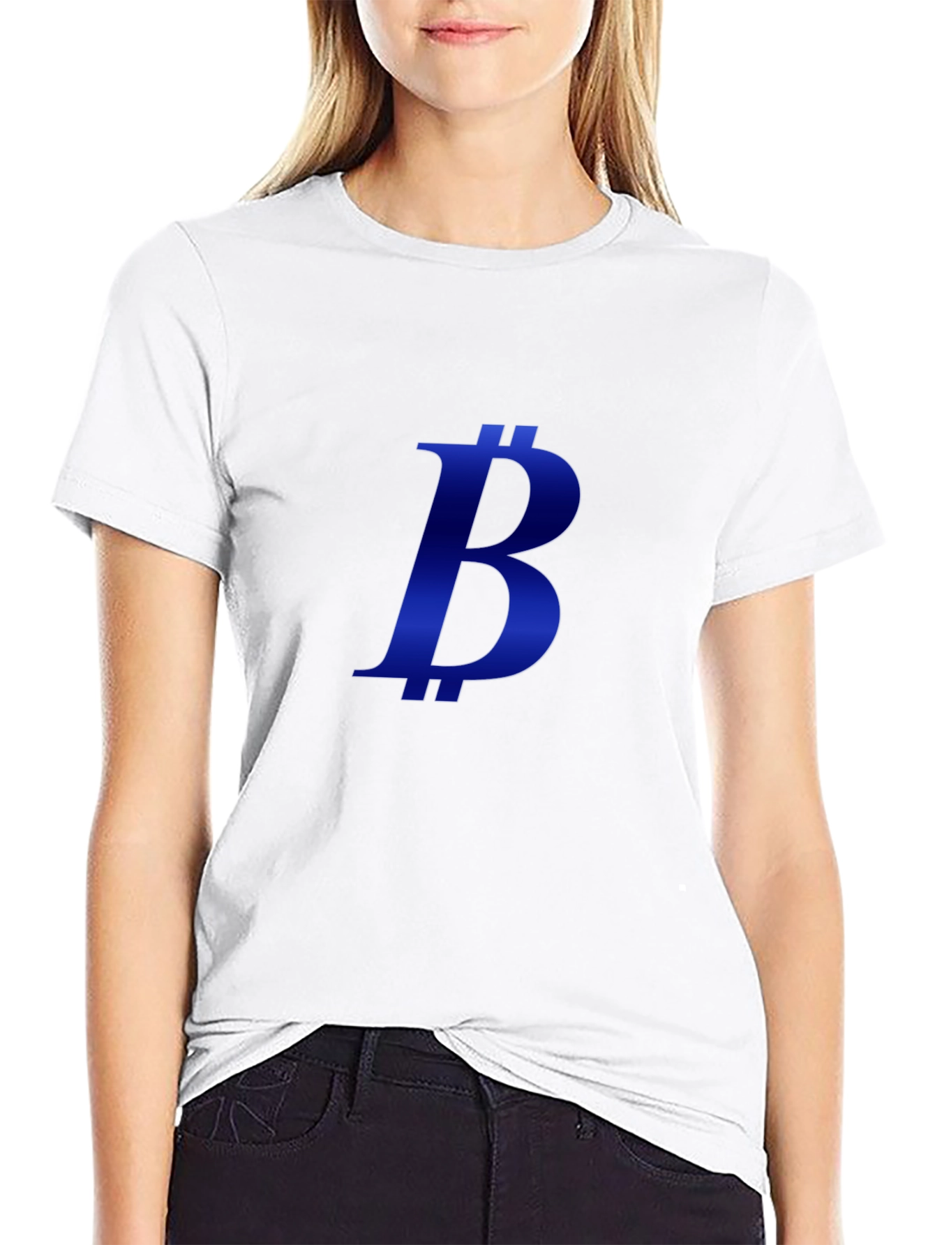 Bitcoin Logo T-Shirt - Crypto Enthusiast Style