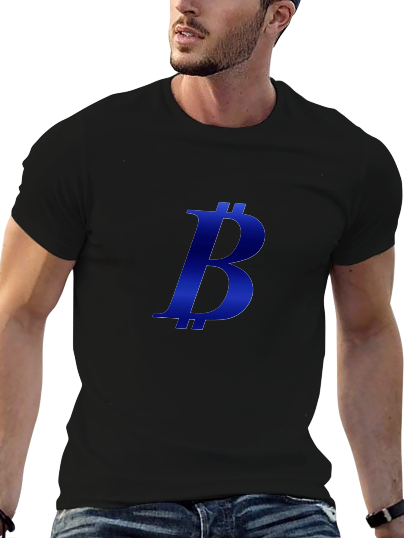 Bitcoin Logo T-Shirt - Crypto Enthusiast Style