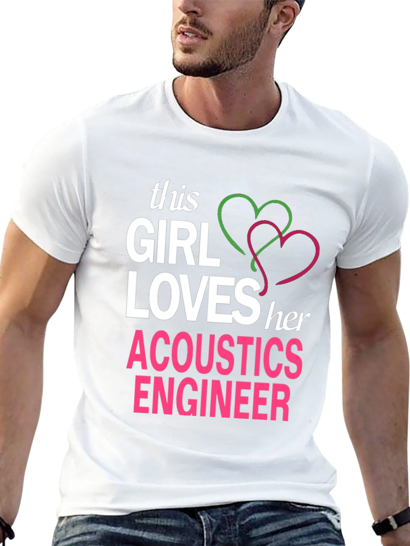 Acoustics Engineer T-Shirt - This Girl Loves Her...