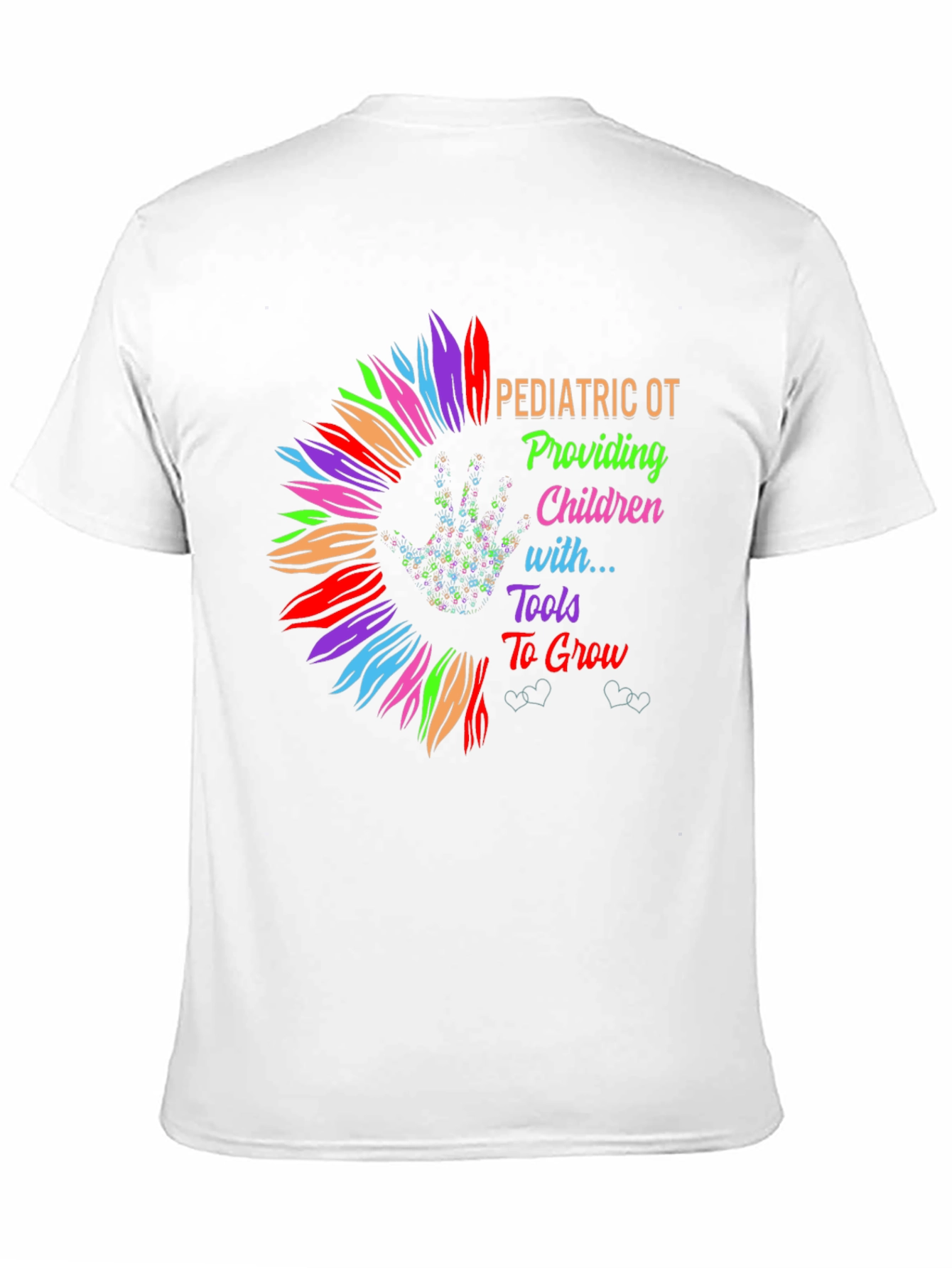 Pediatric OT Sunflower Graphic Tee - Occupational Therapy Shirt