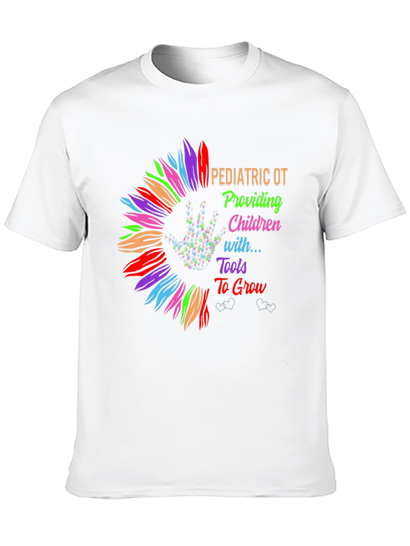 Pediatric OT Sunflower Graphic Tee - Occupational Therapy Shirt