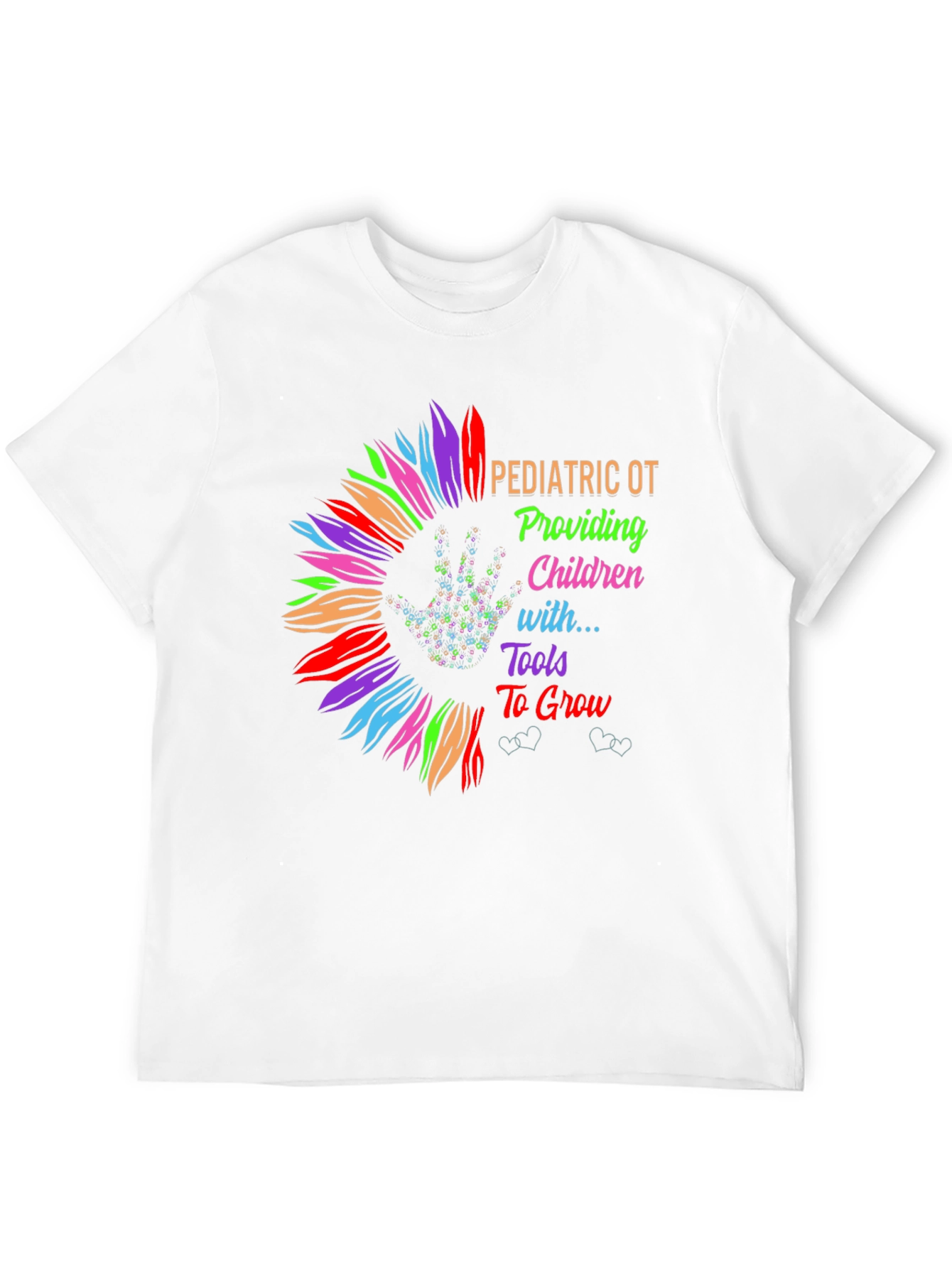 Pediatric OT Sunflower Graphic Tee - Occupational Therapy Shirt