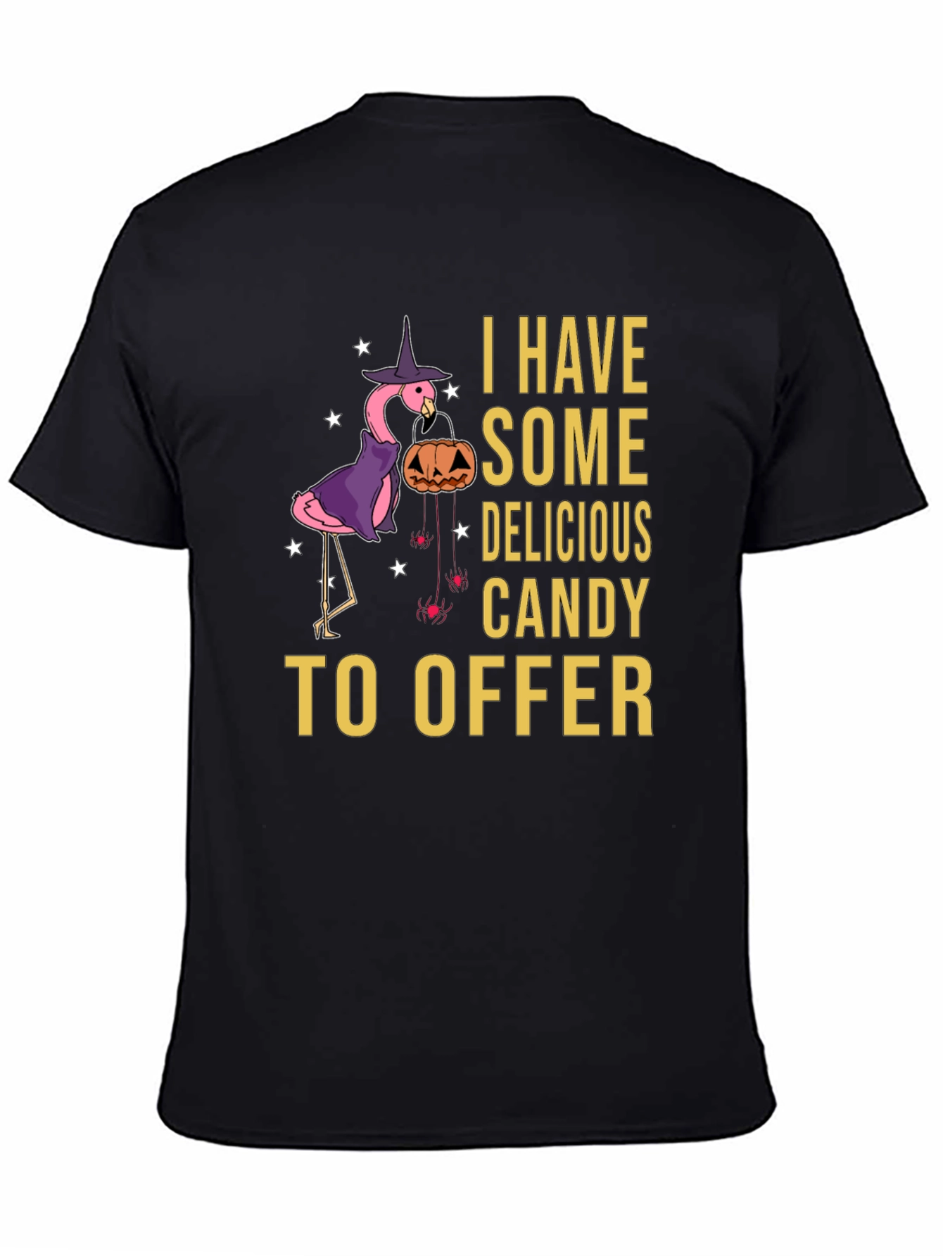Halloween Flamingo T-Shirt: I Have Candy