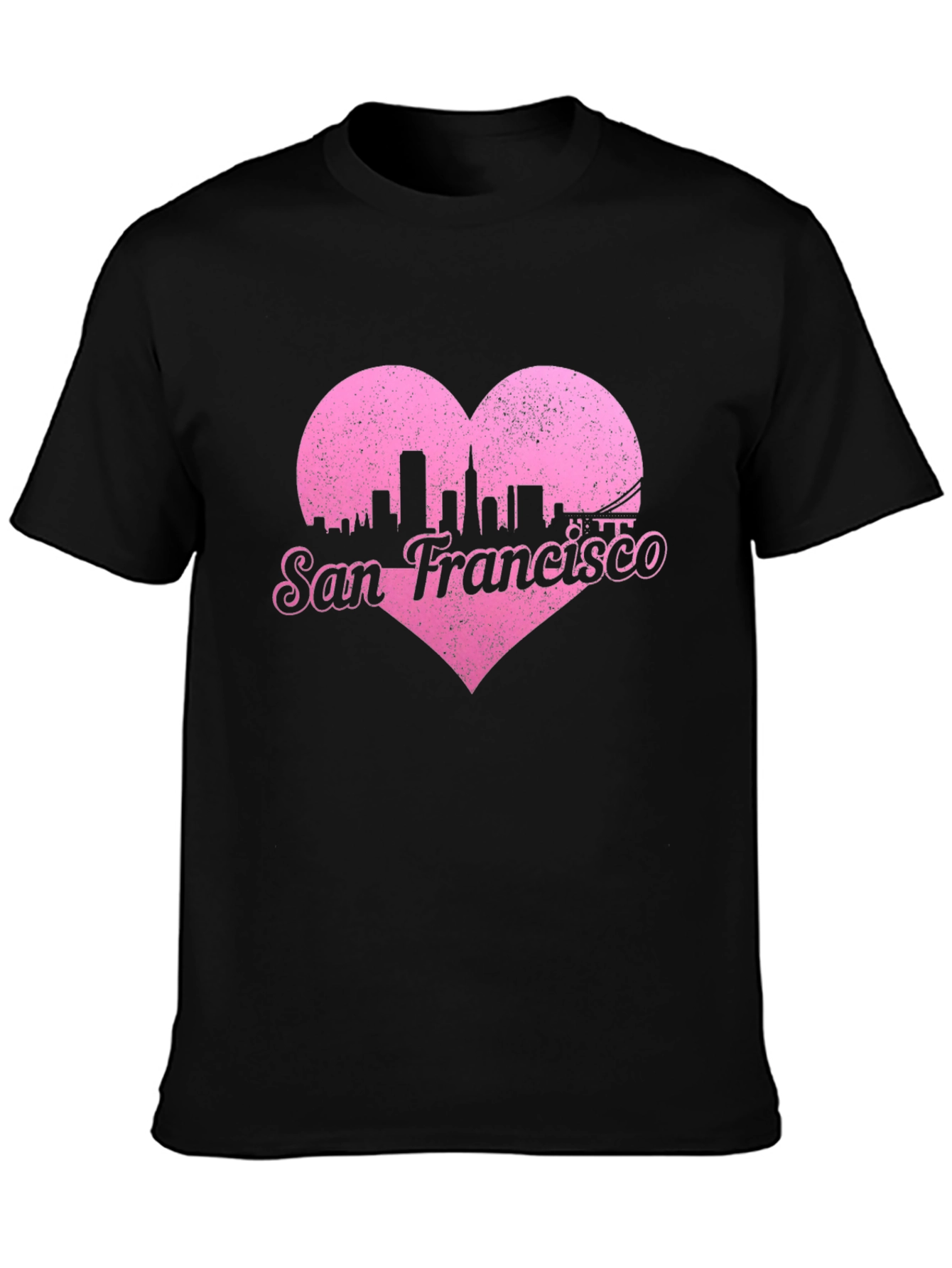 San Francisco Heart T-Shirt - City Skyline Tee