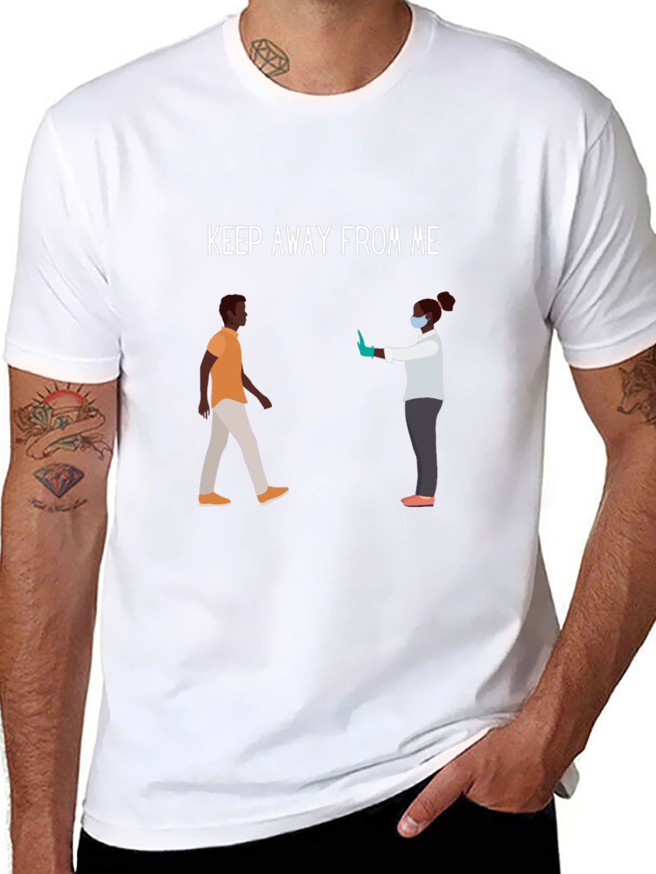 Keep Away From Me Graphic Tee