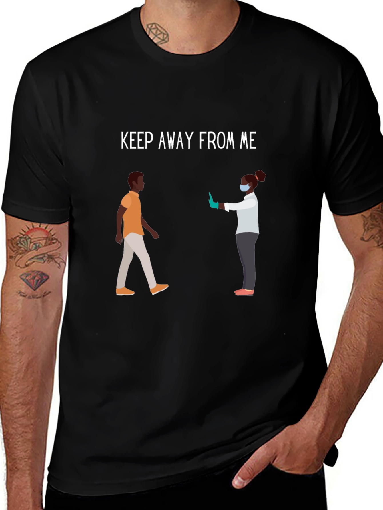 Keep Away From Me Graphic Tee