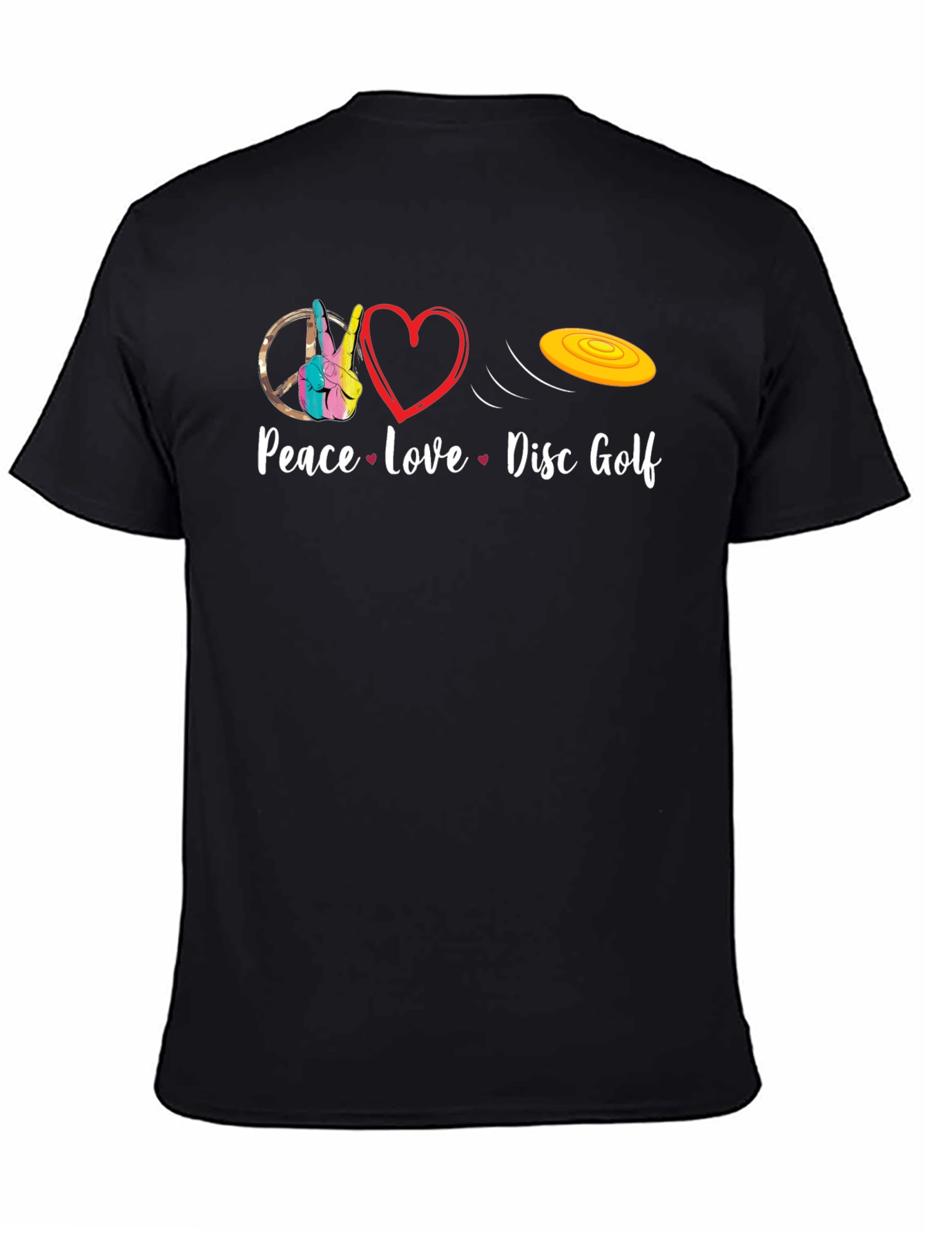 Peace Love Disc Golf T-Shirt