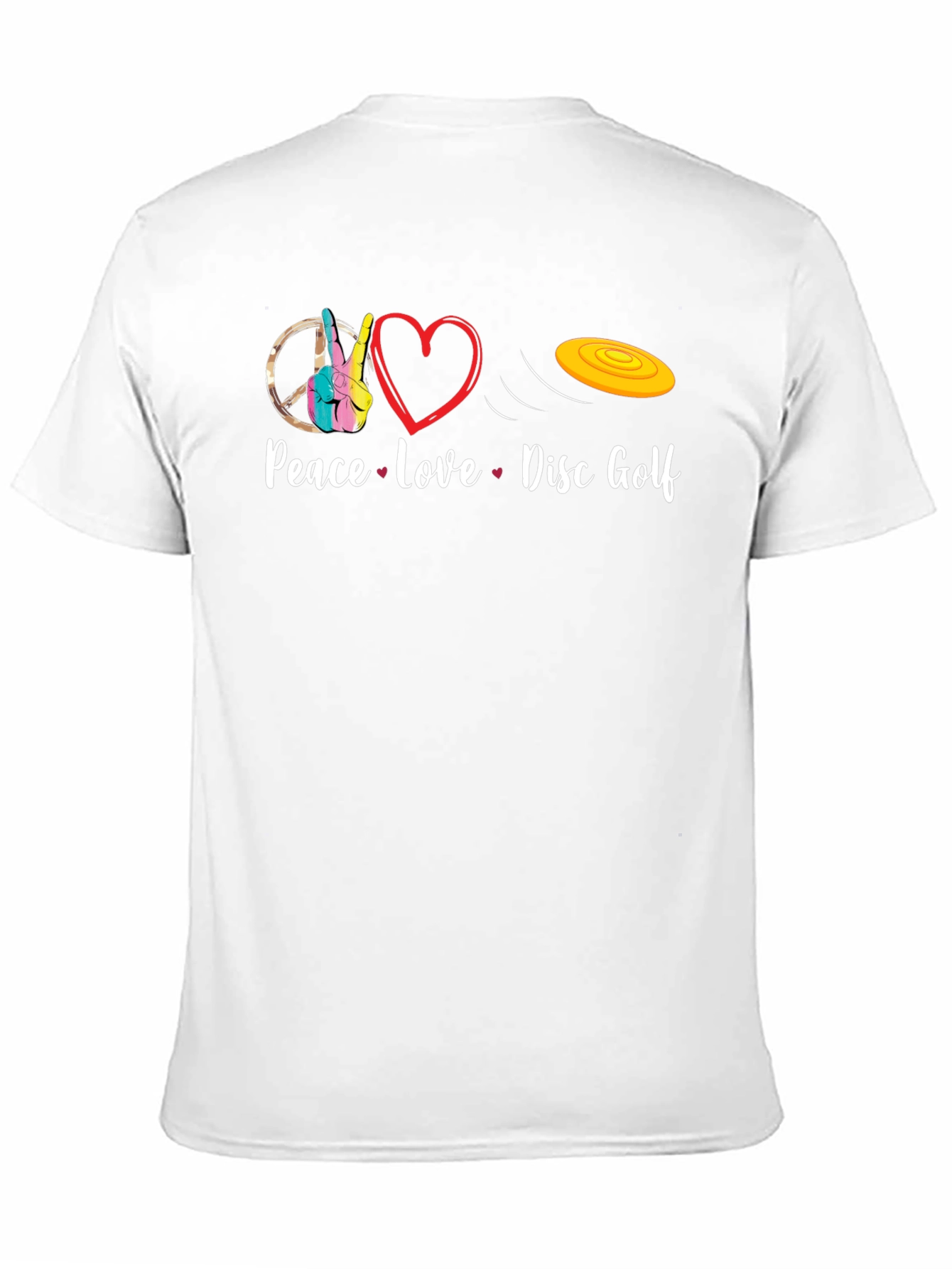 Peace Love Disc Golf T-Shirt
