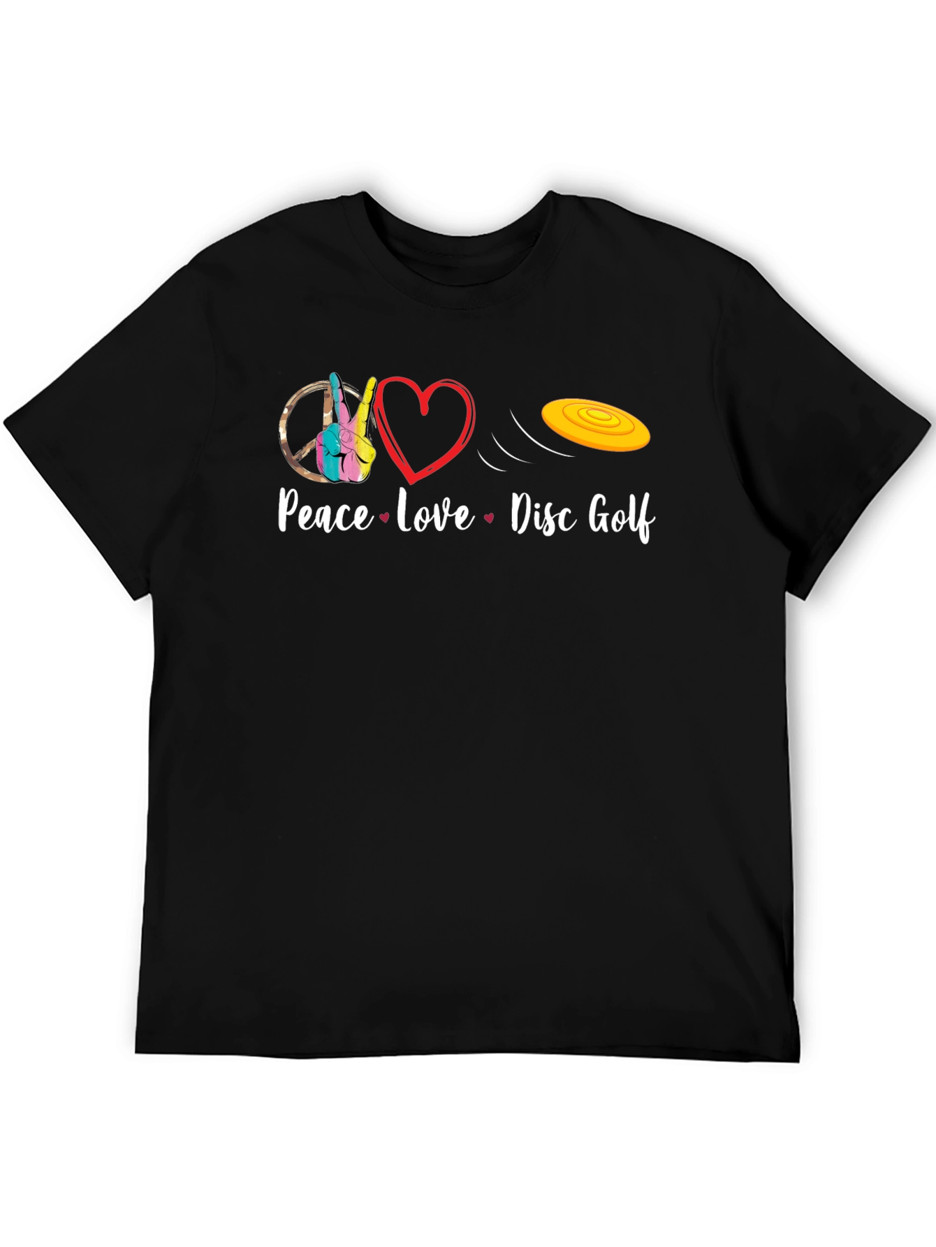 Peace Love Disc Golf T-Shirt