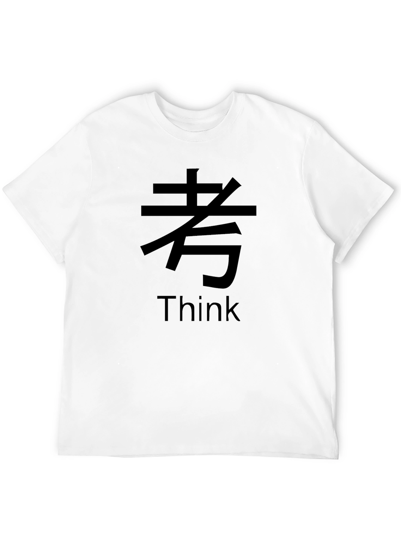 Think Graphic Tee - Mens Black T-Shirt