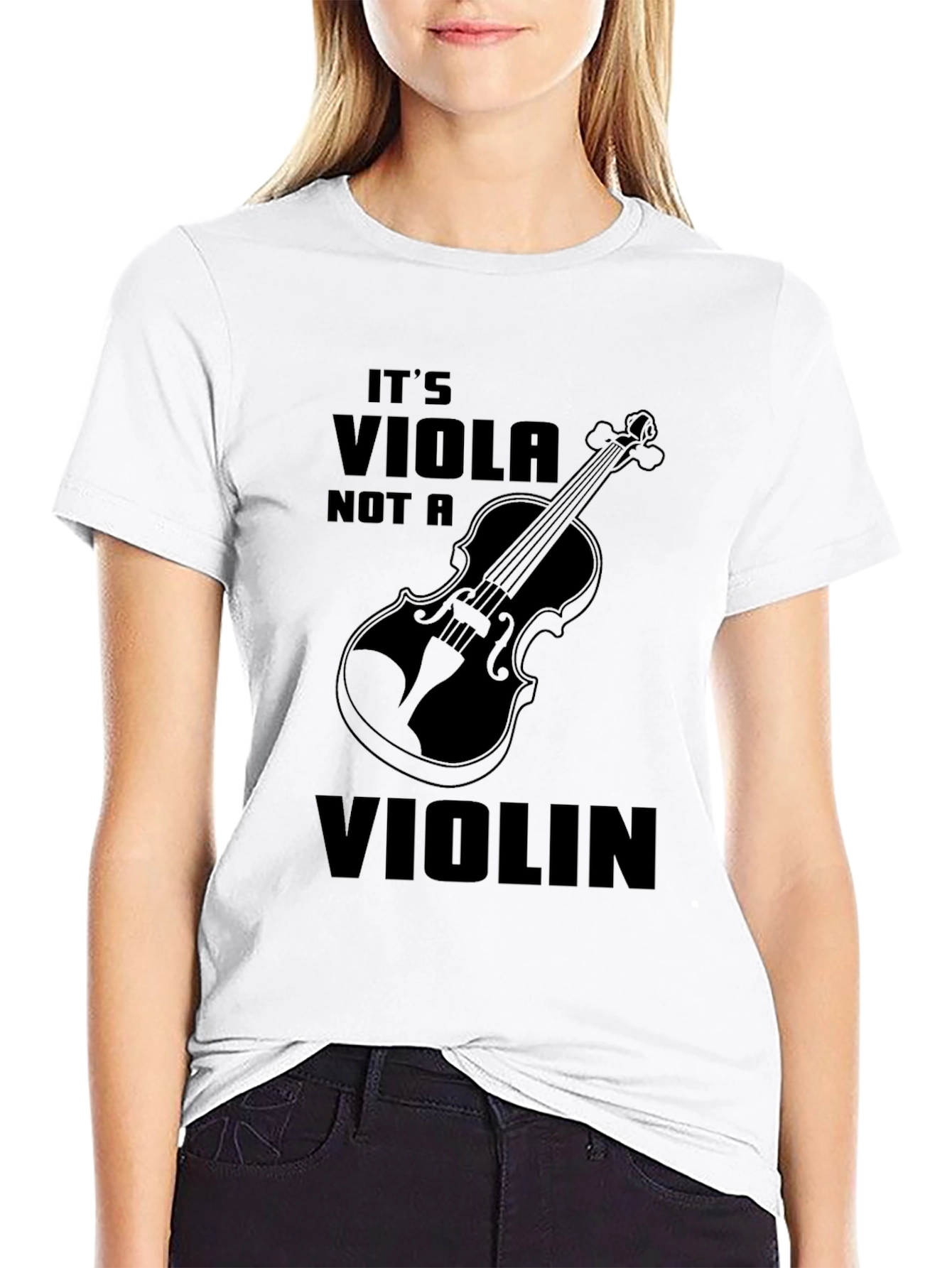 Its a Viola Not a Violin - Musicians T-Shirt