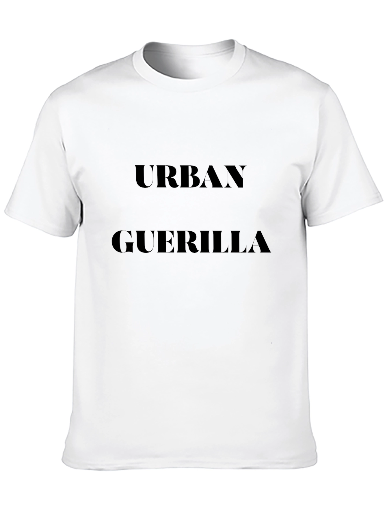 Urban Guerrilla Black Graphic Tee