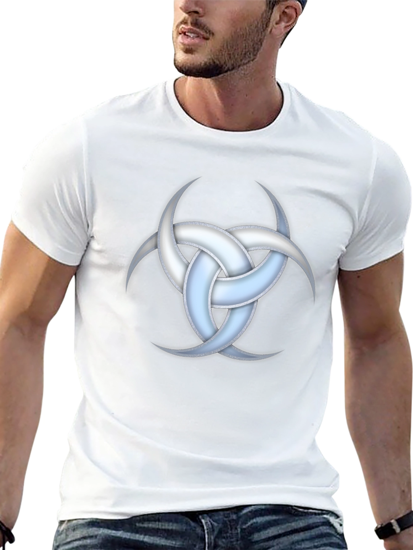 Triple Horn T-Shirt - Pagan Symbol