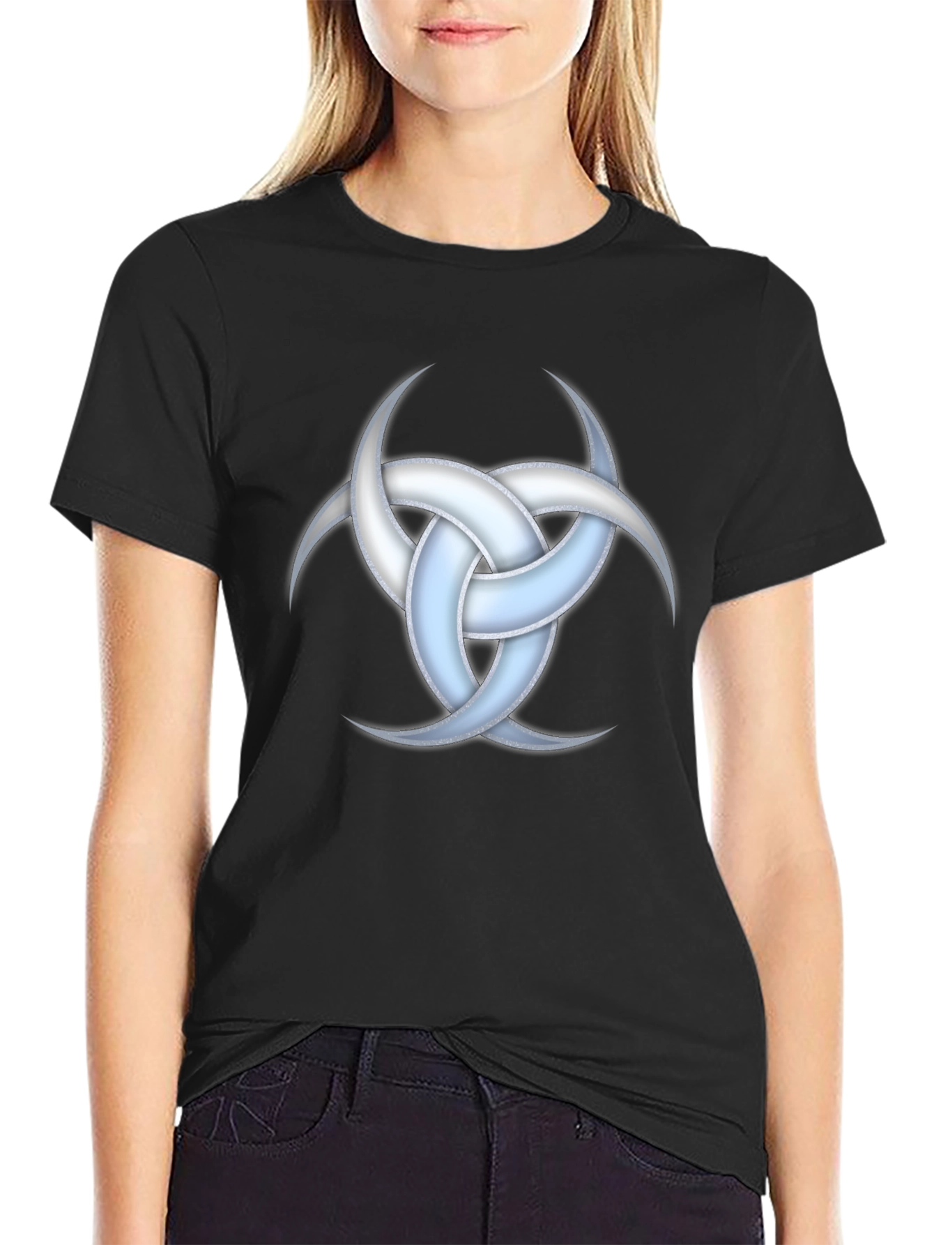 Triple Horn T-Shirt - Pagan Symbol