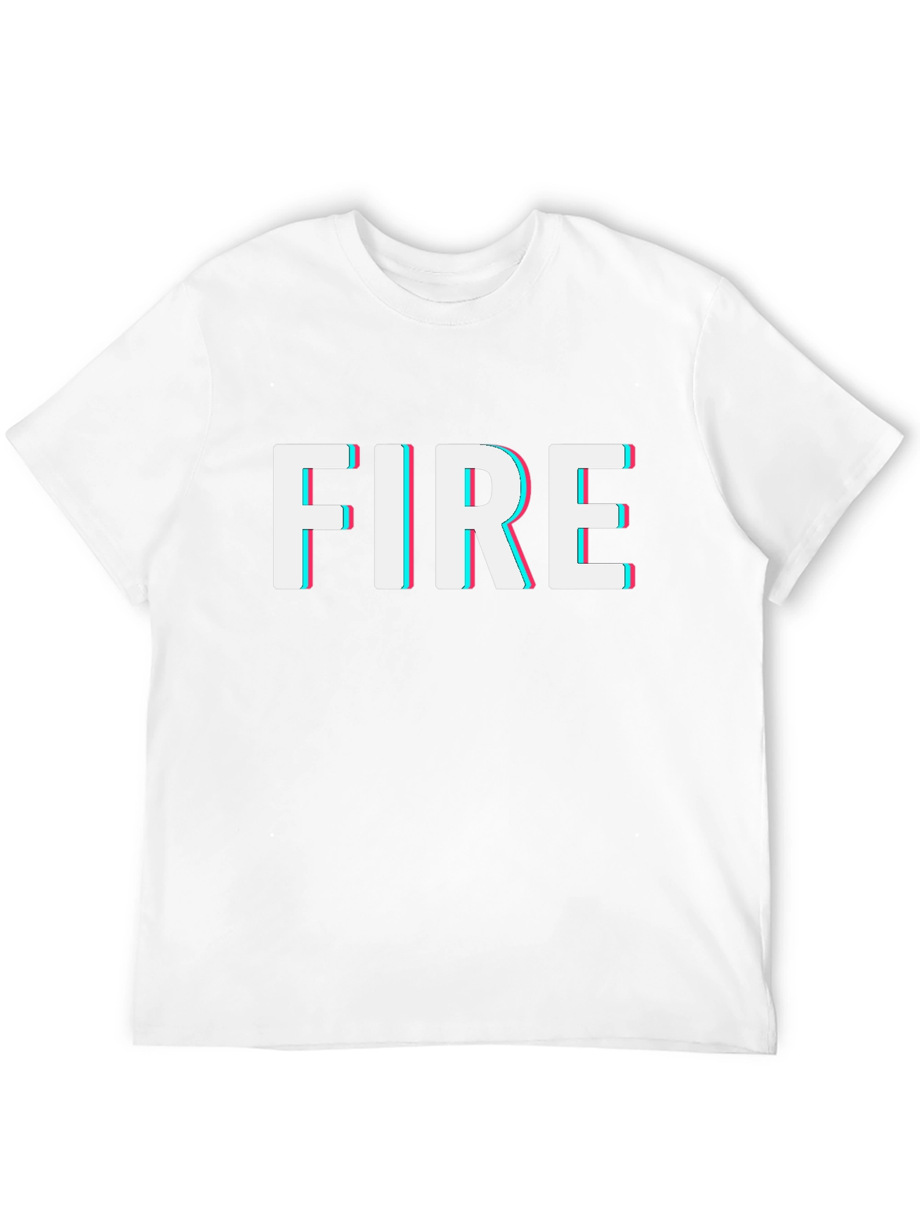 Fire Graphic Black T-Shirt