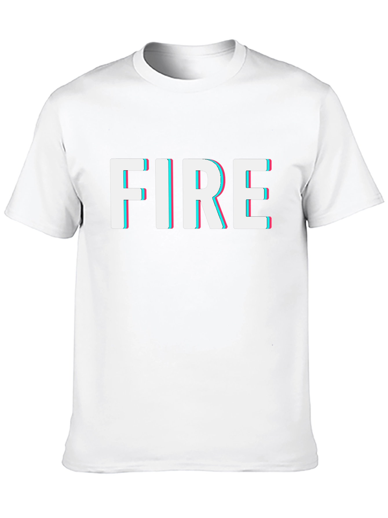Fire Graphic Black T-Shirt