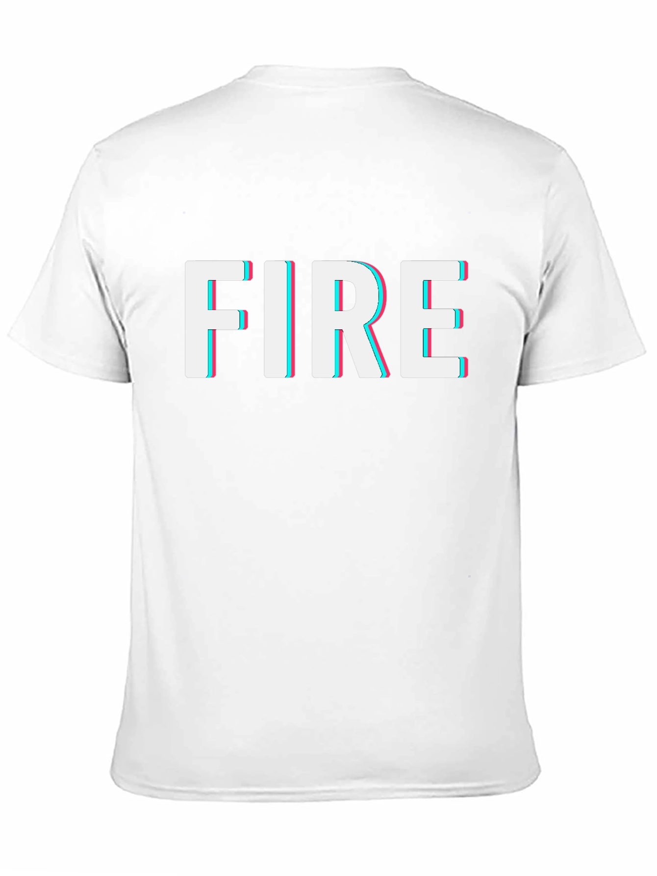 Fire Graphic Black T-Shirt