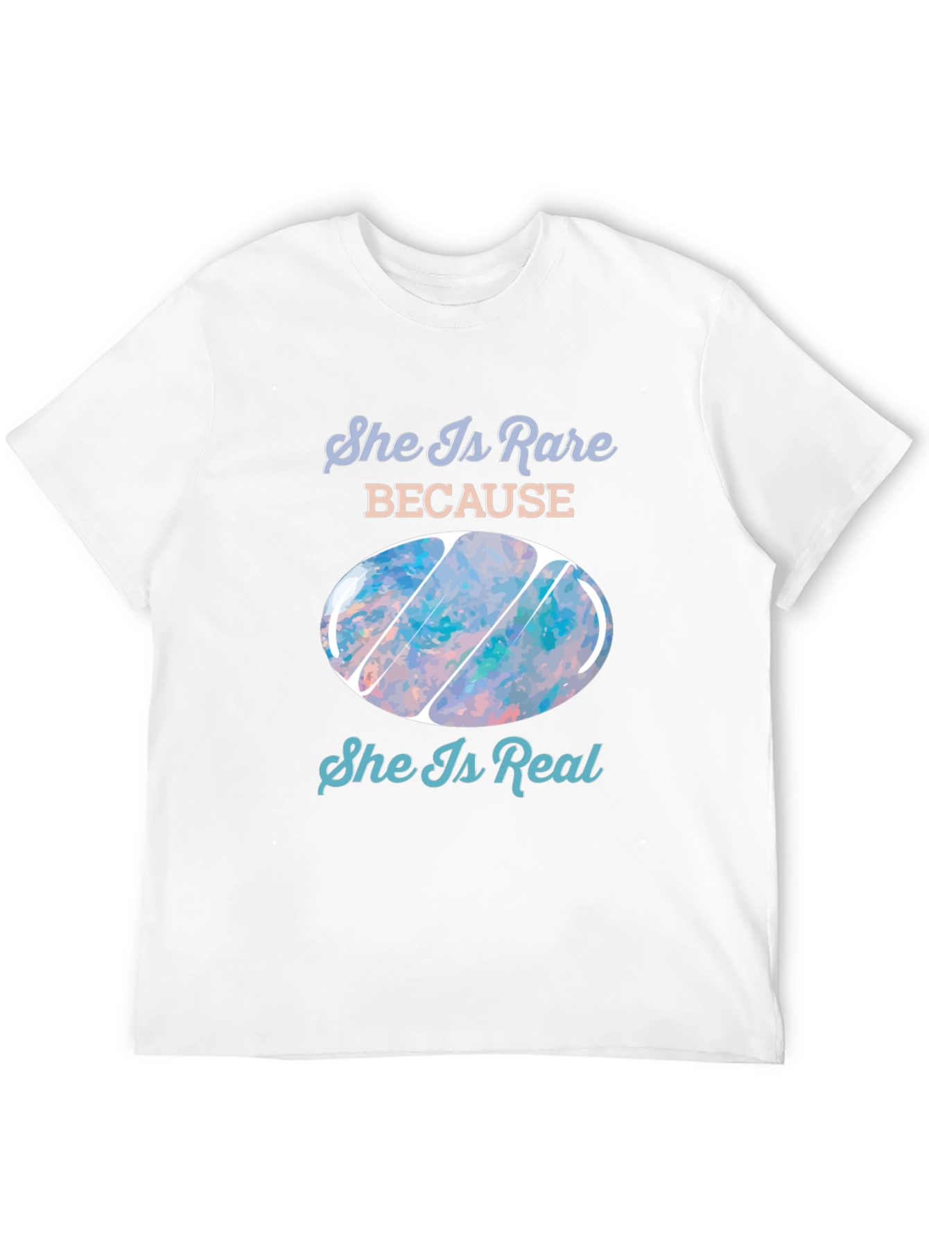 Rare and Real Gemstone Design T-Shirt