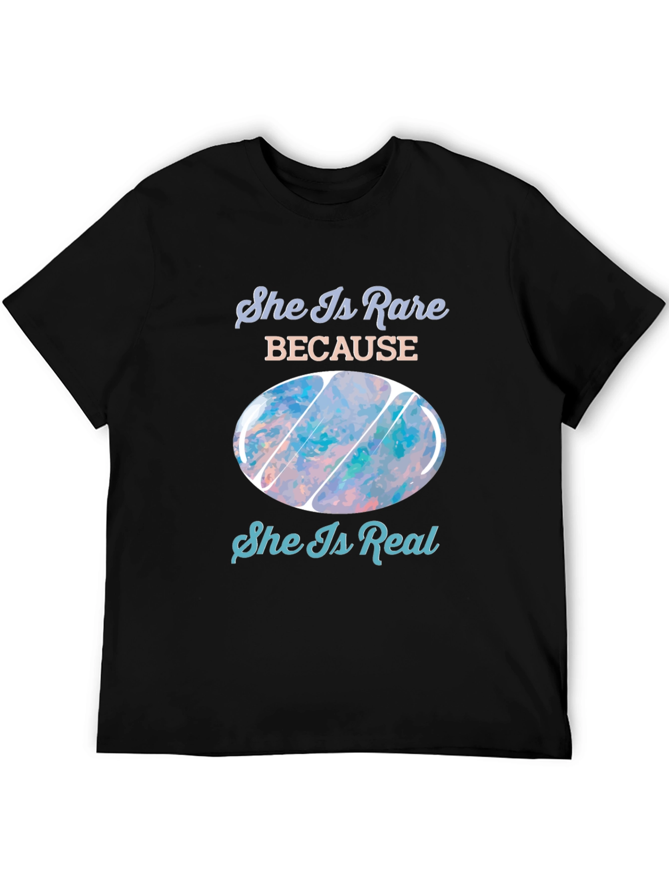 Rare and Real Gemstone Design T-Shirt