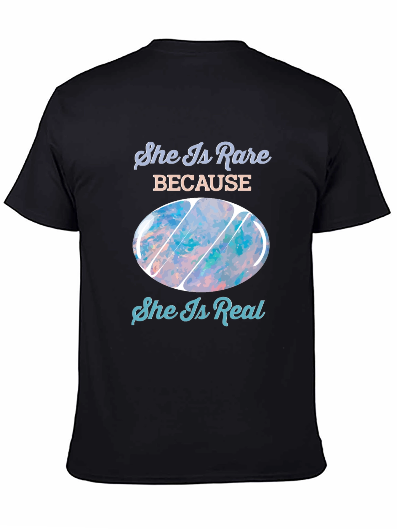 Rare and Real Gemstone Design T-Shirt