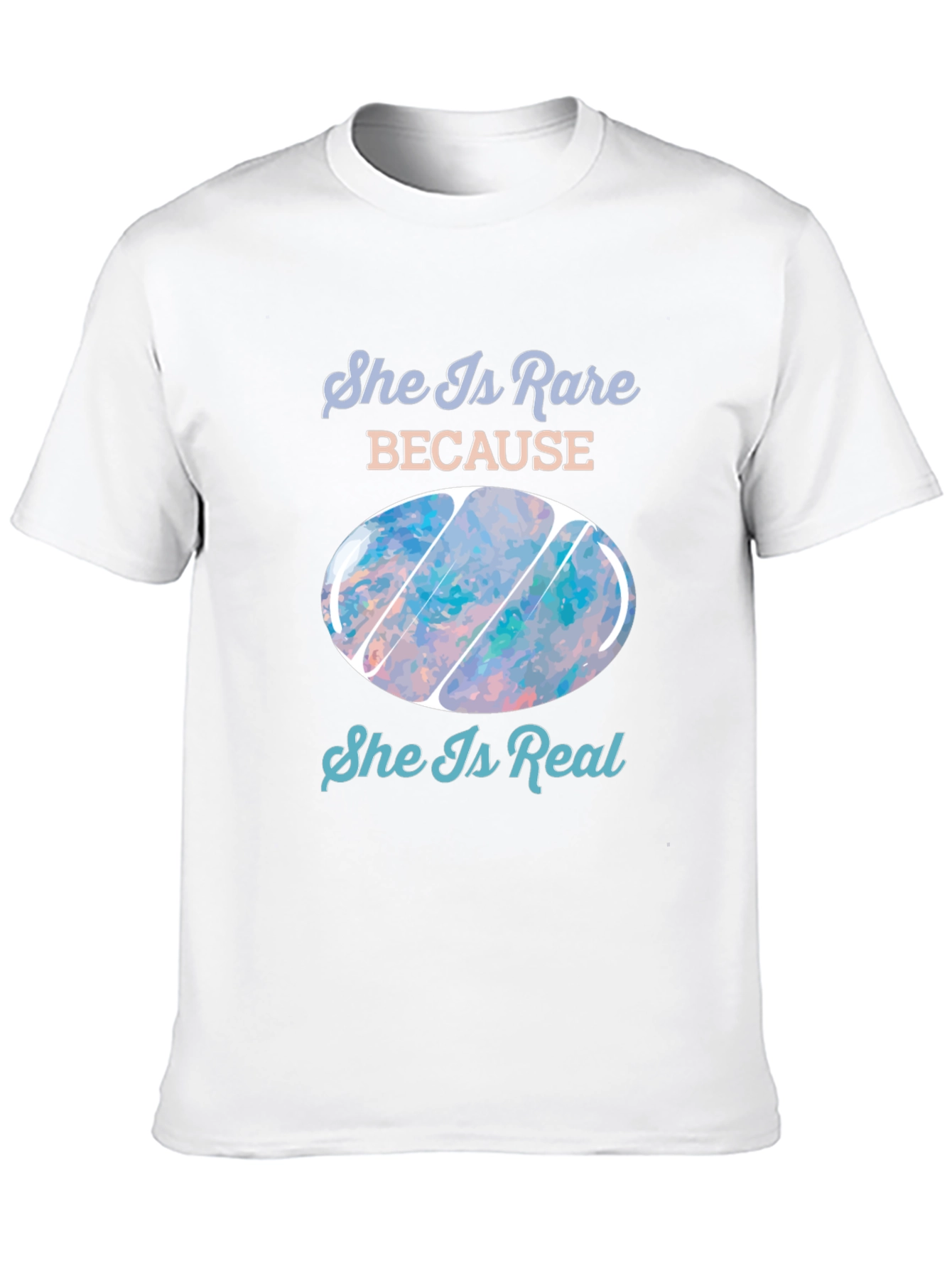 Rare and Real Gemstone Design T-Shirt