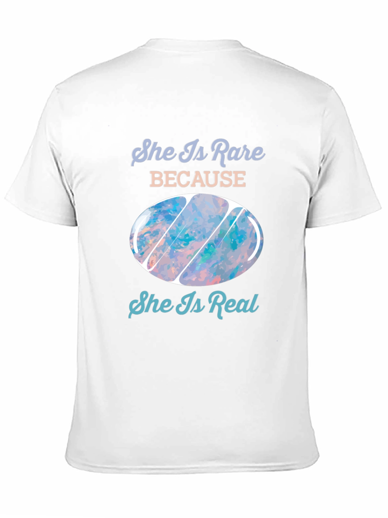 Rare and Real Gemstone Design T-Shirt