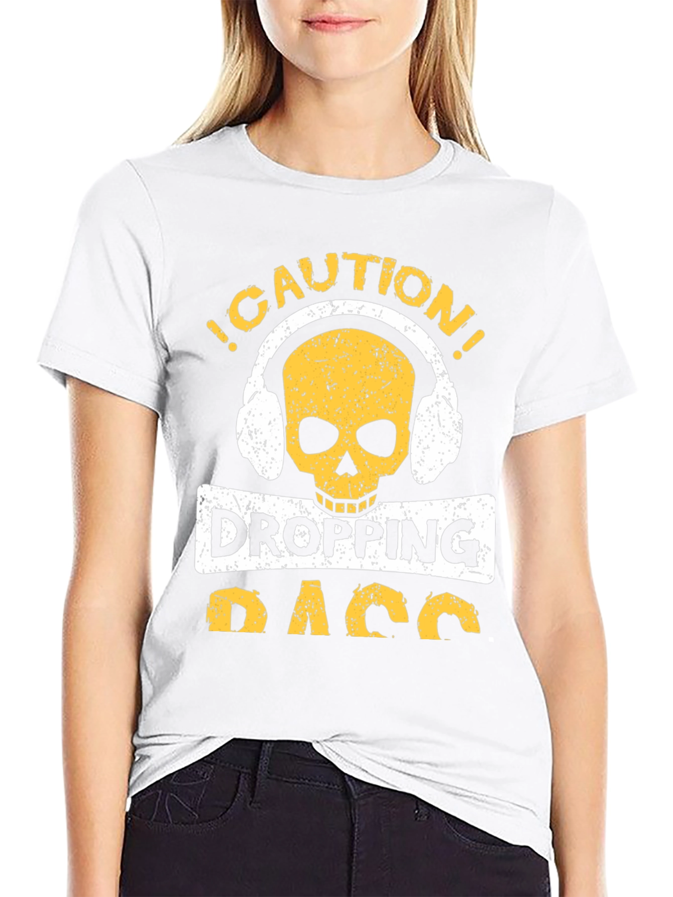 Caution Dropping Bass T-Shirt