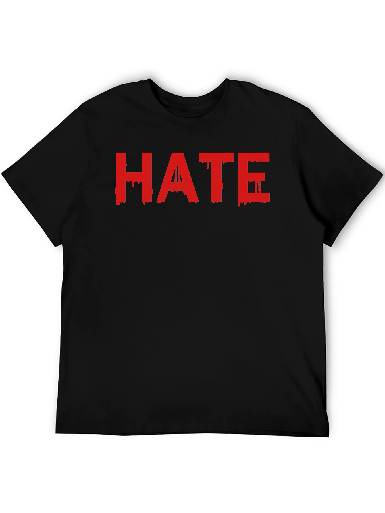 HATE Graphic Tee - Bold Statement Casual Style
