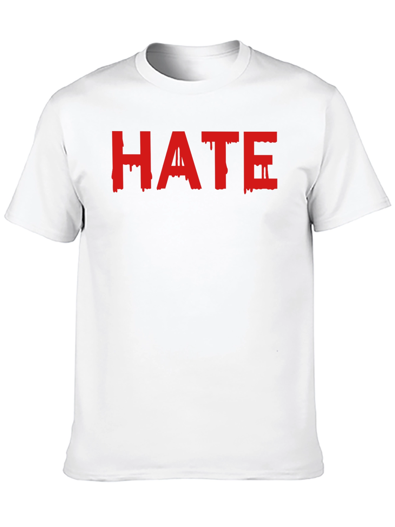 HATE Graphic Tee - Bold Statement Casual Style