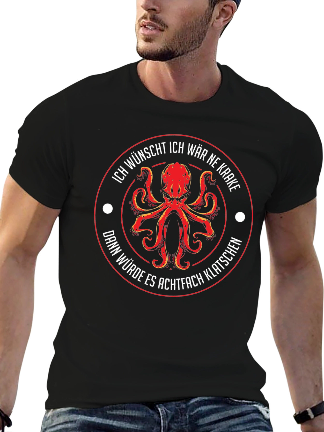 Kraken Graphic Tee - Achtfach Klatschen