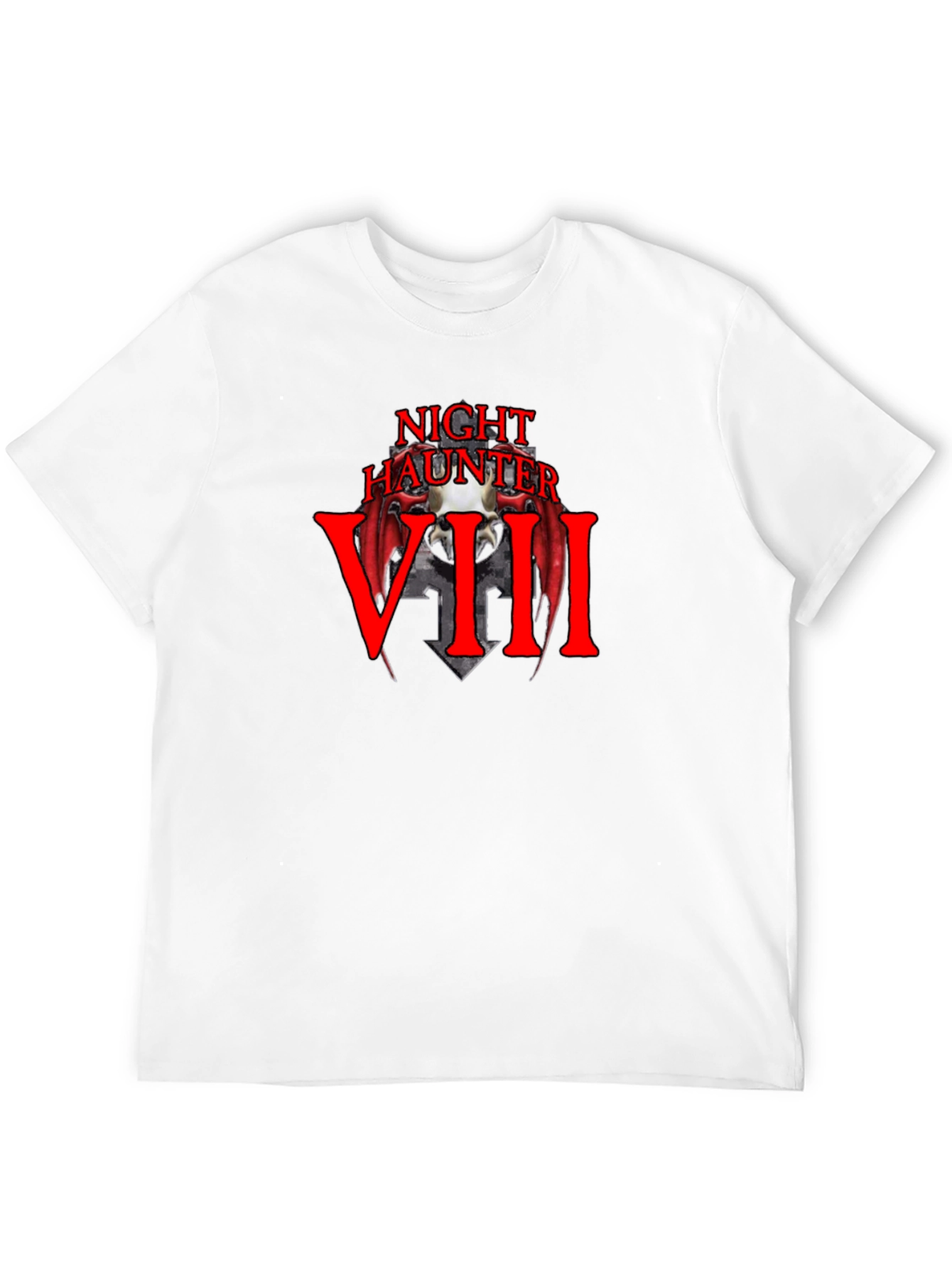 Night Haunter VIII Black Graphic T-Shirt