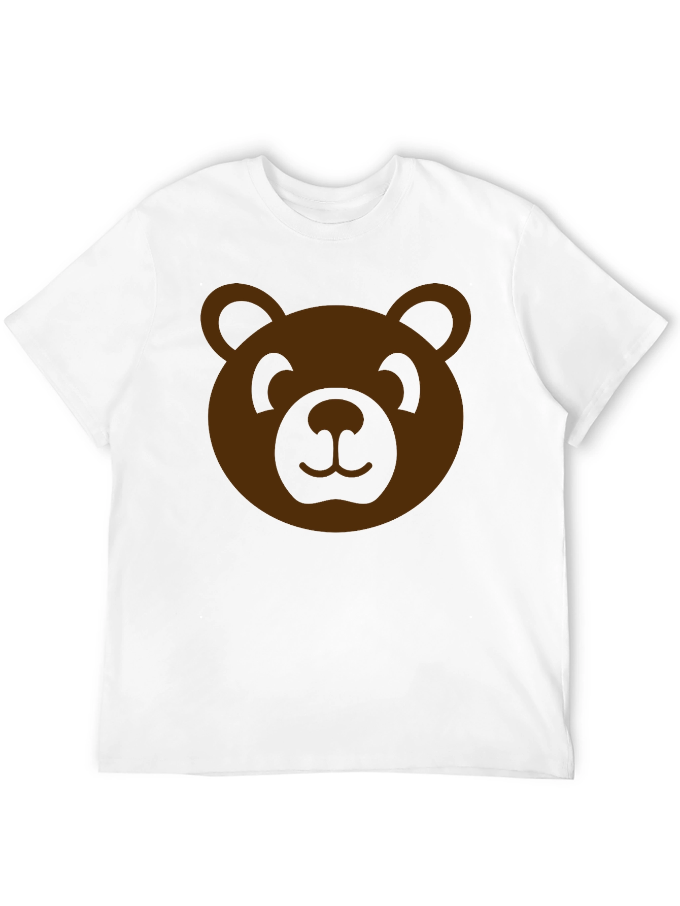 Teddy Bear Graphic Tee - Black Cotton T-Shirt