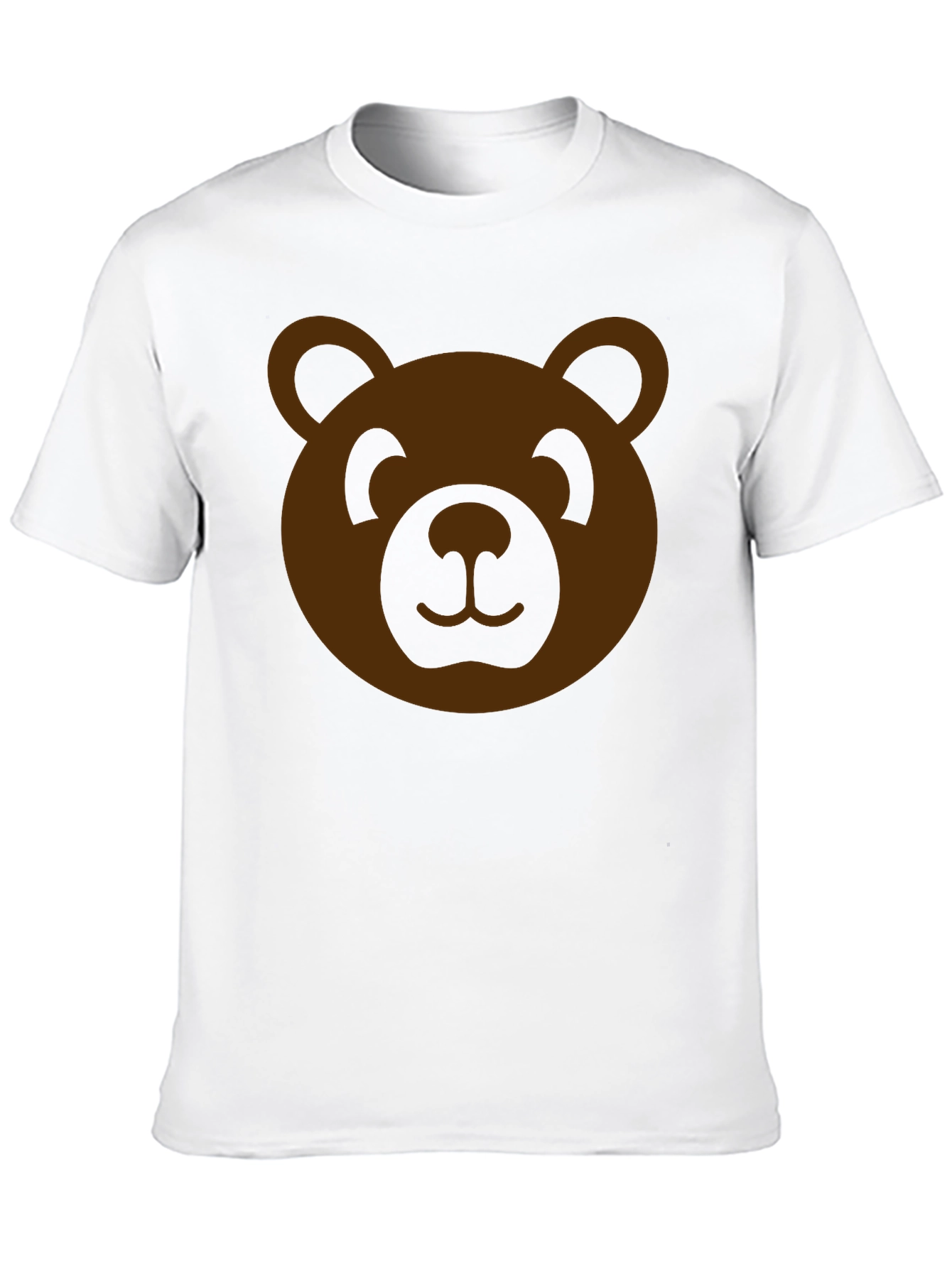 Teddy Bear Graphic Tee - Black Cotton T-Shirt