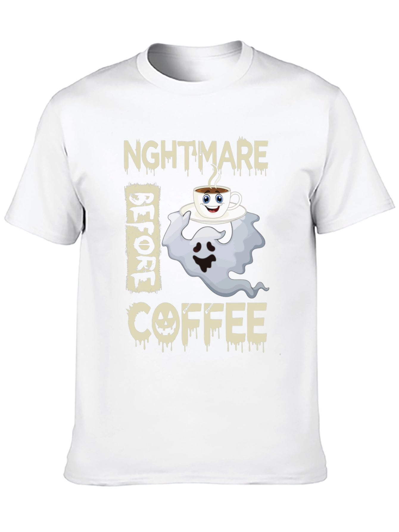 Nightmare Before Coffee Halloween T-Shirt