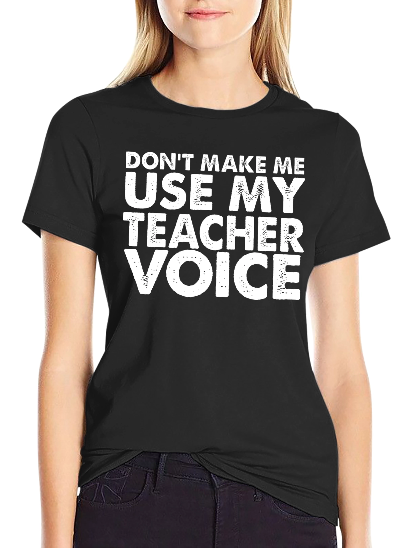 Funny Teacher Voice T-Shirt