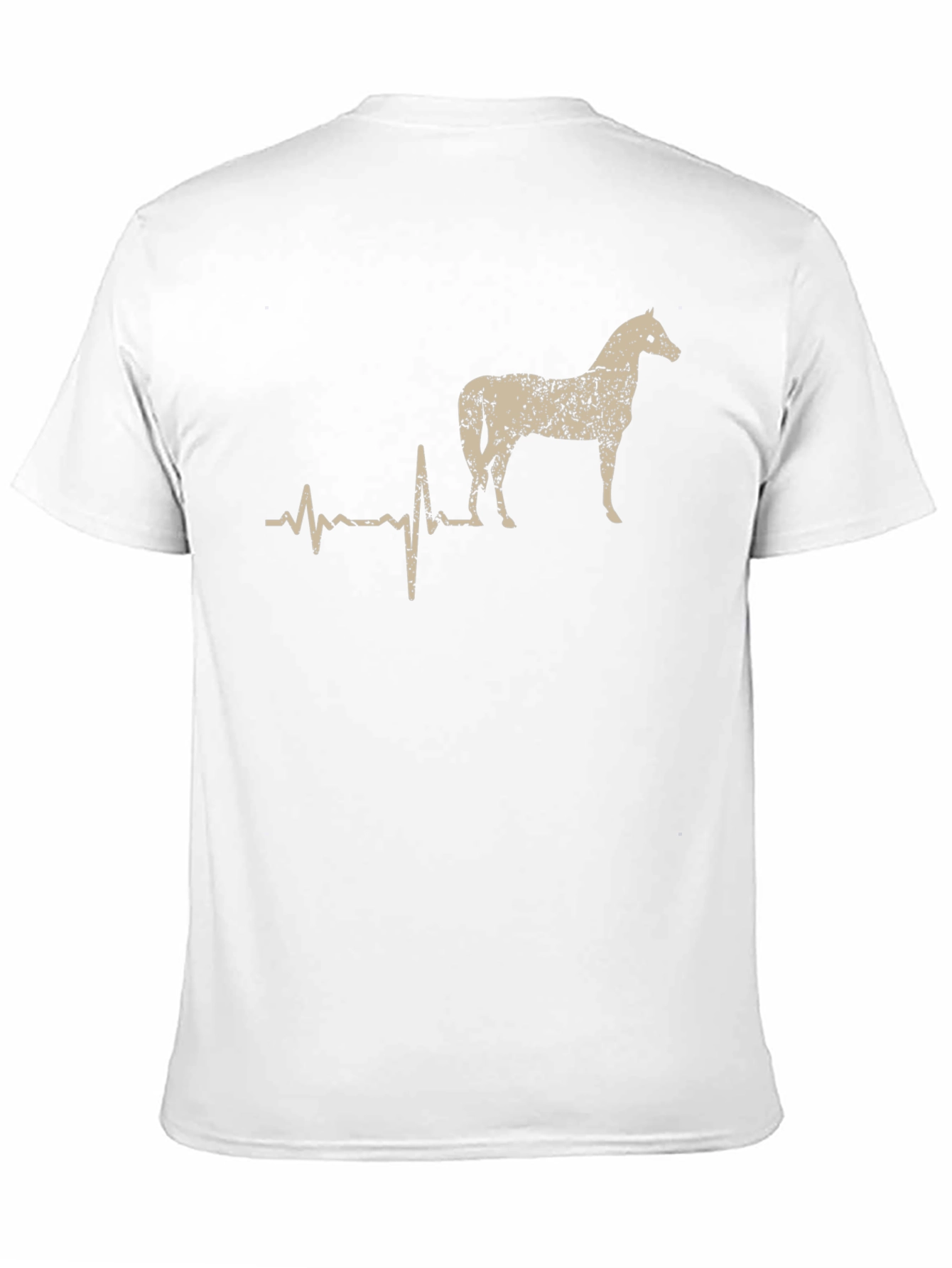 Horse Lovers Heartbeat T-Shirt - Equestrian Style