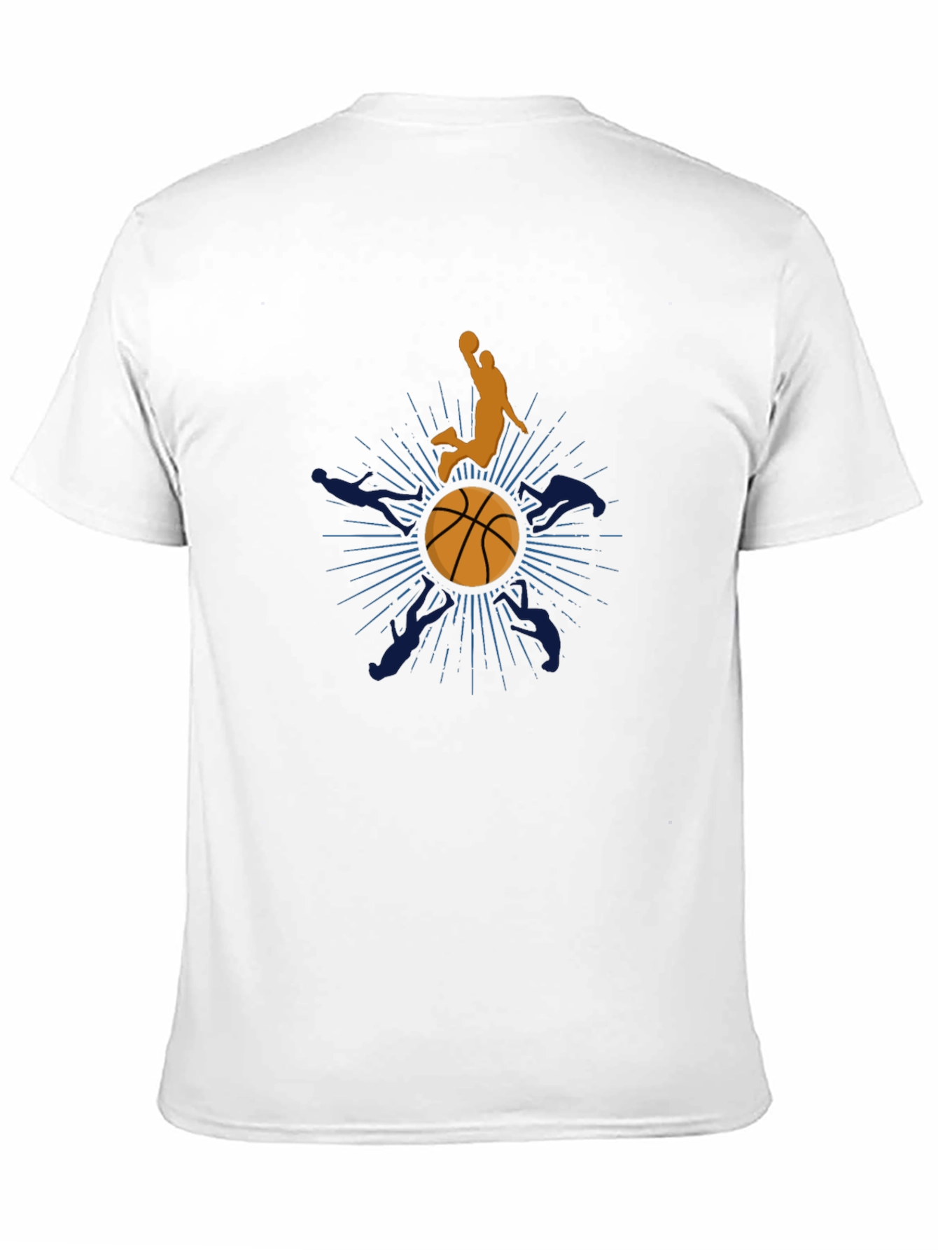 Basketball Graphic Tee - Dunk Design