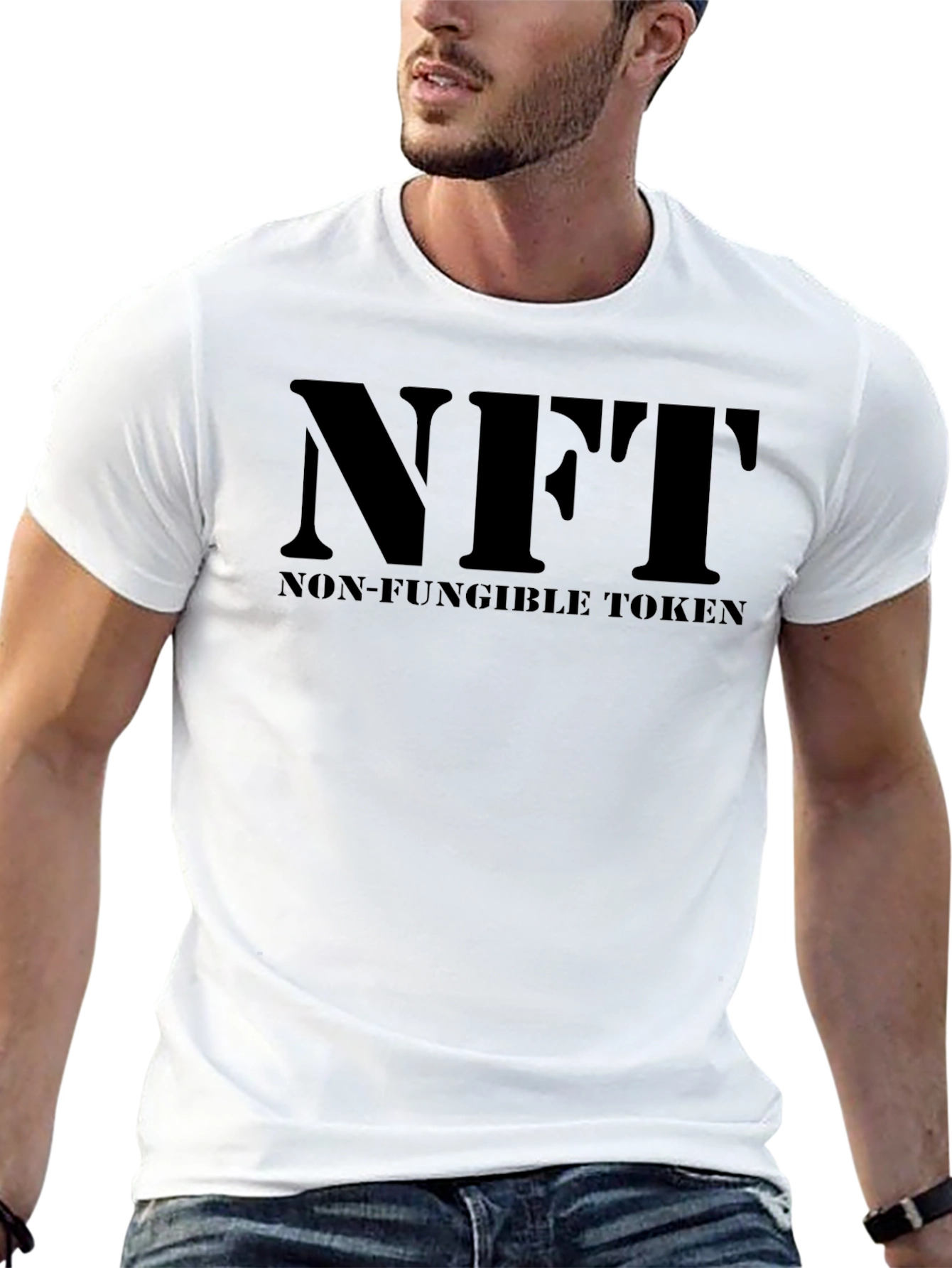 NFT Non-Fungible Token Black T-Shirt