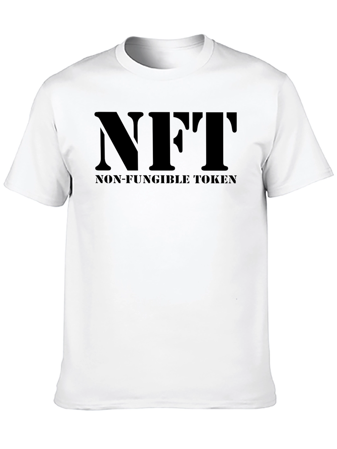 NFT Non-Fungible Token Black T-Shirt