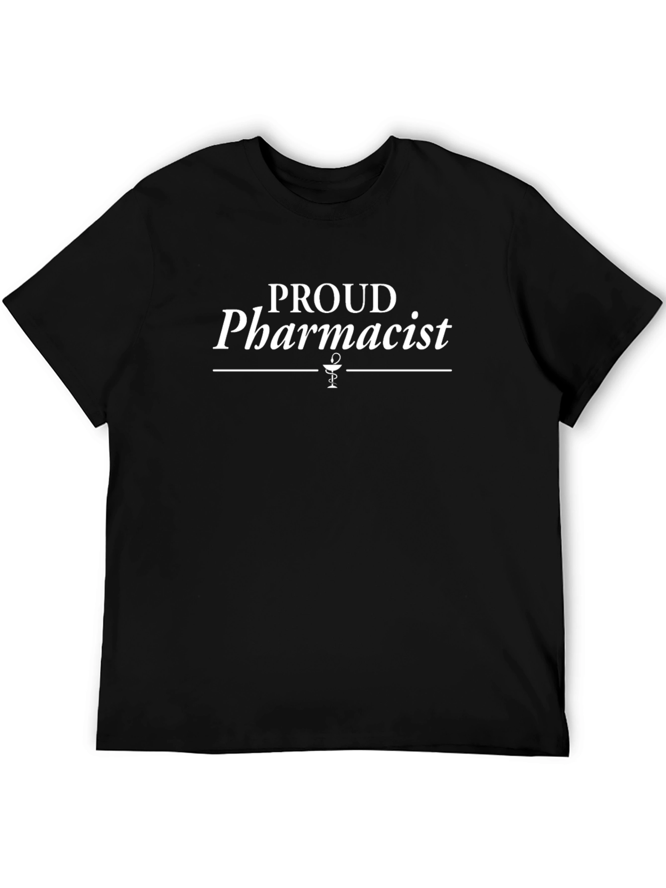 Proud Pharmacist Black T-Shirt - Comfortable & Stylish