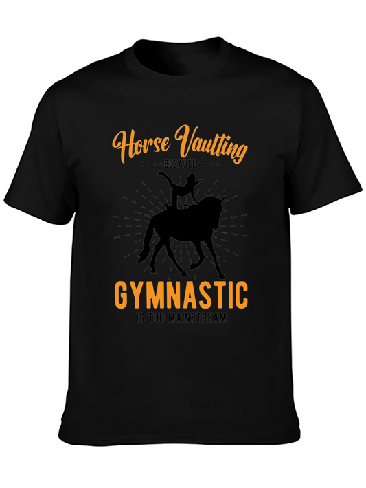 Horse Vaulting Graphic Tee