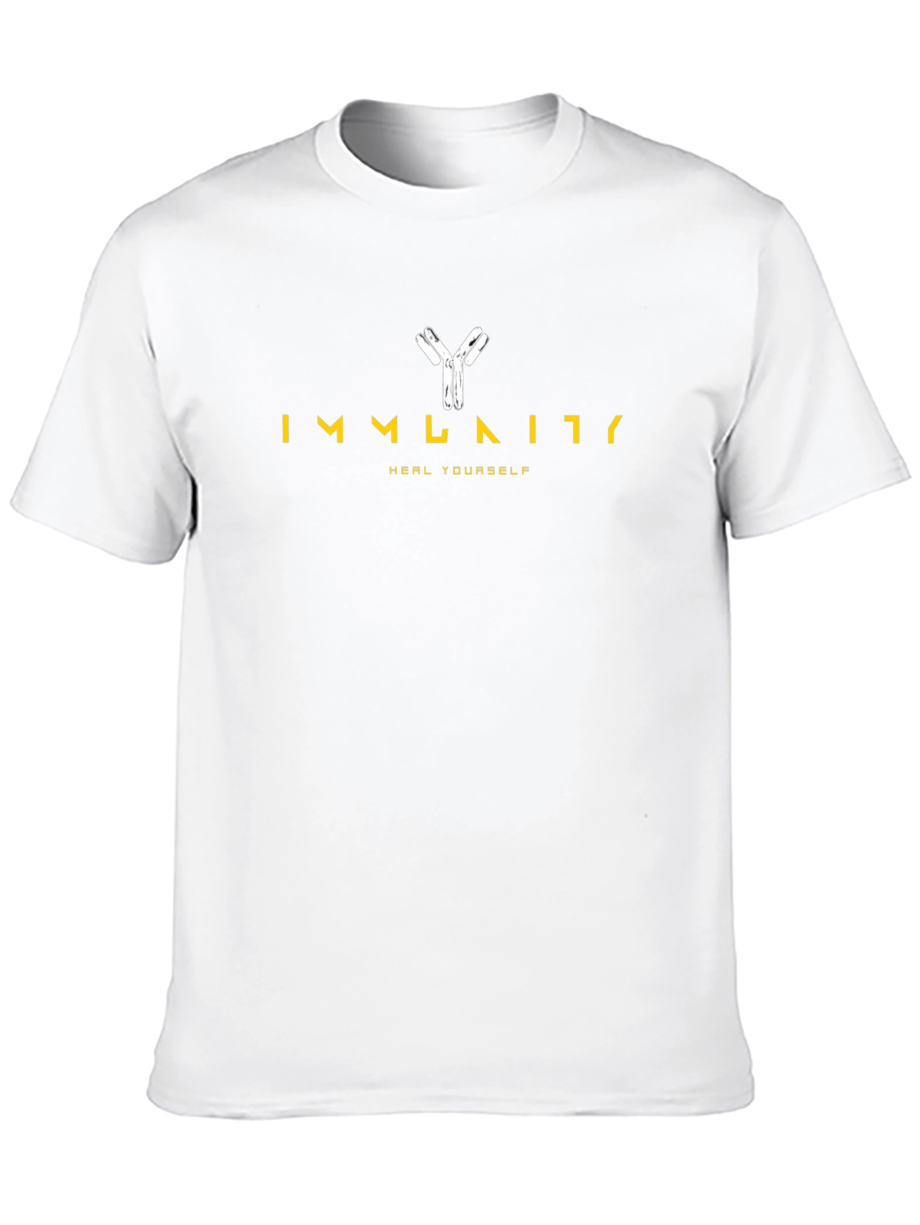 Immunity Heal Yourself Black T-Shirt