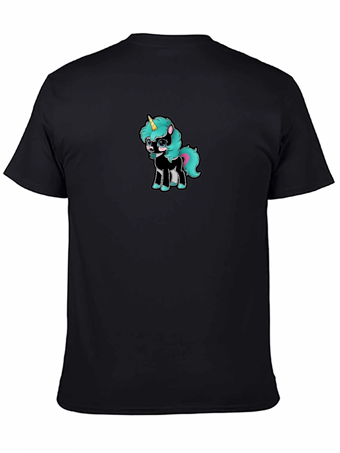Black Unicorn Graphic T-Shirt