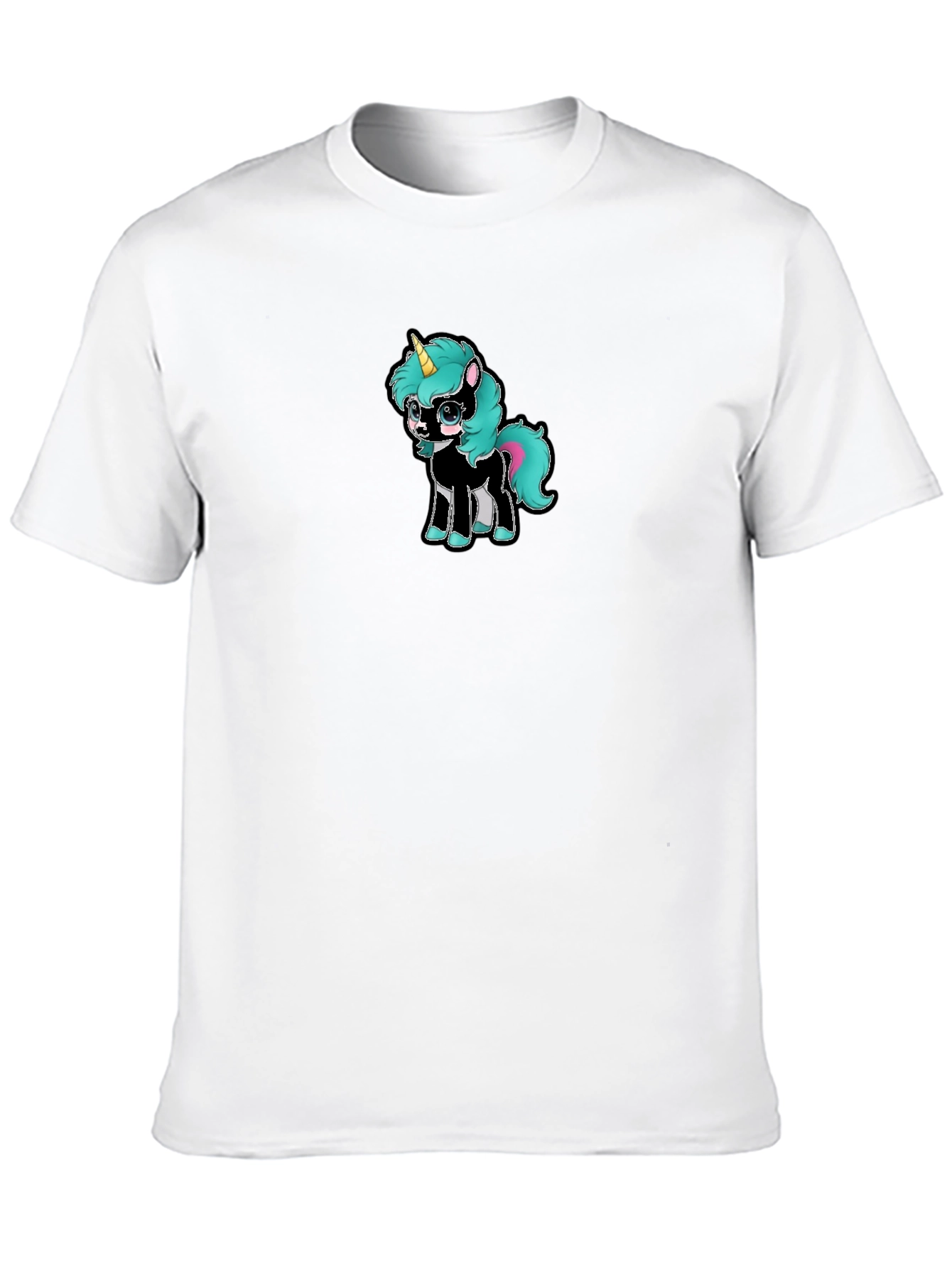 Black Unicorn Graphic T-Shirt